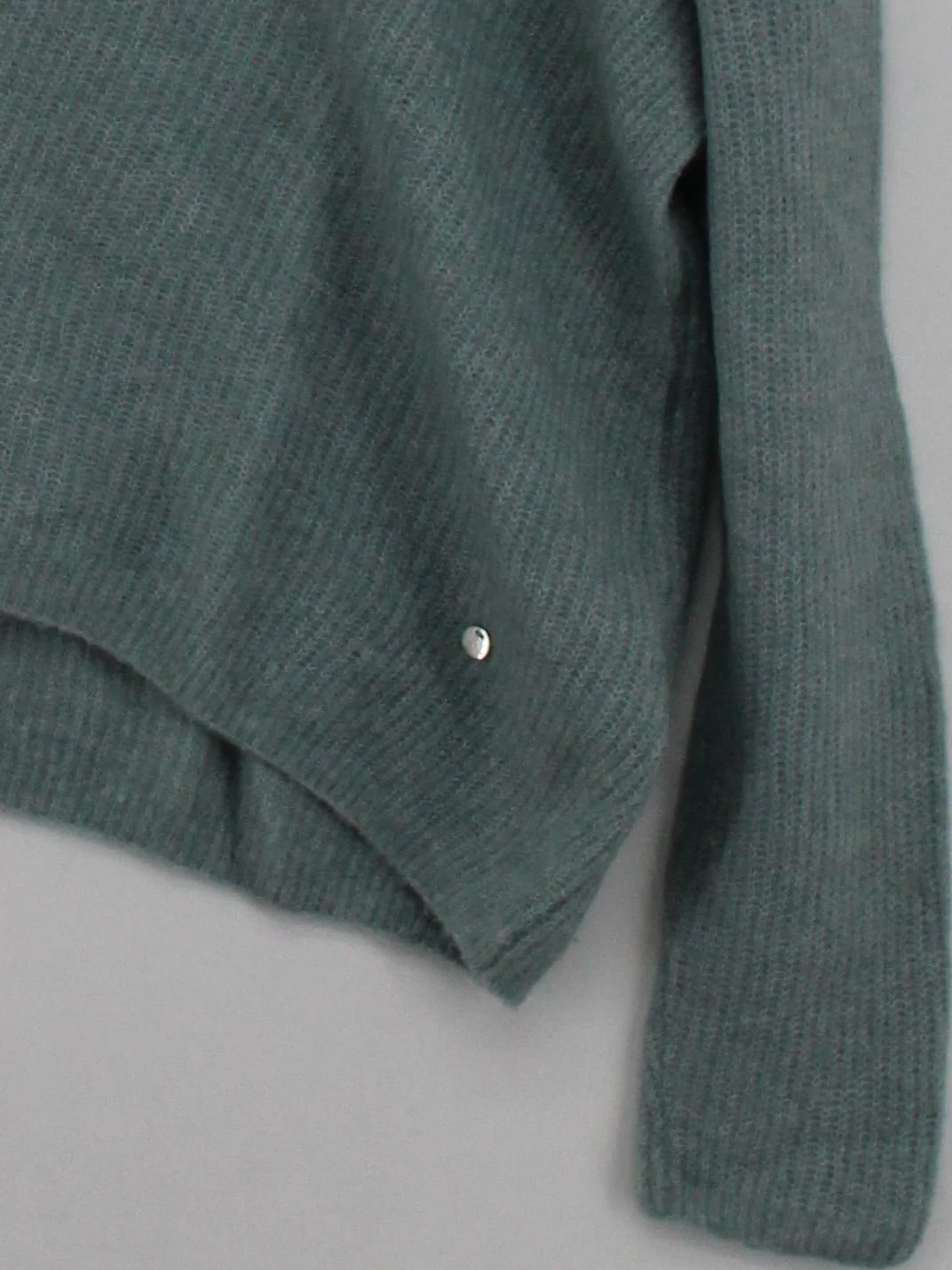 Mos Mosh Women's Jumper M Green Wool with Polyamide, Elastane, Other Pullover - Image 4