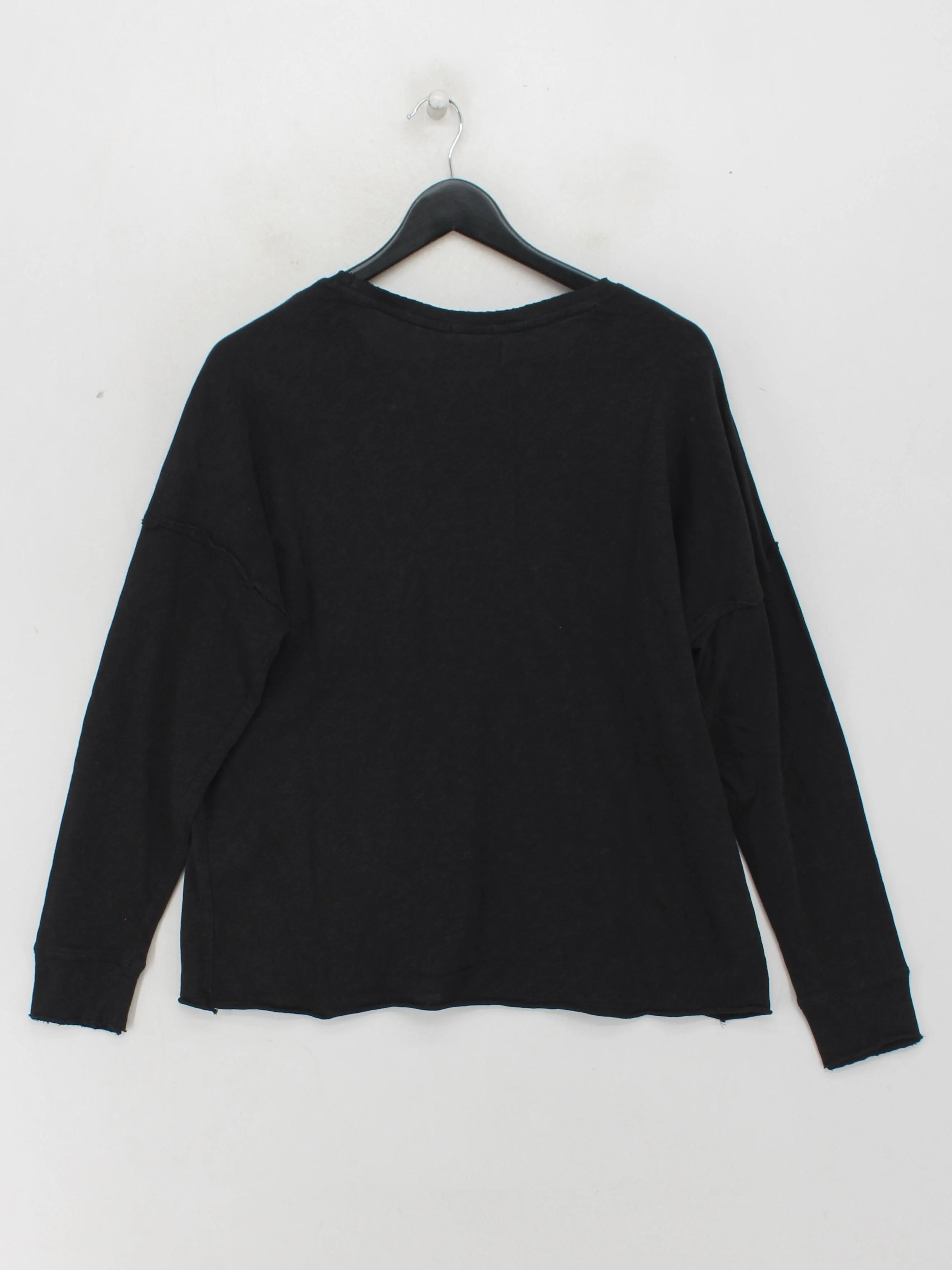 Mos Mosh Women's T-Shirt M Black 100% Cotton Short Sleeve Crew Neck Basic - Image 2