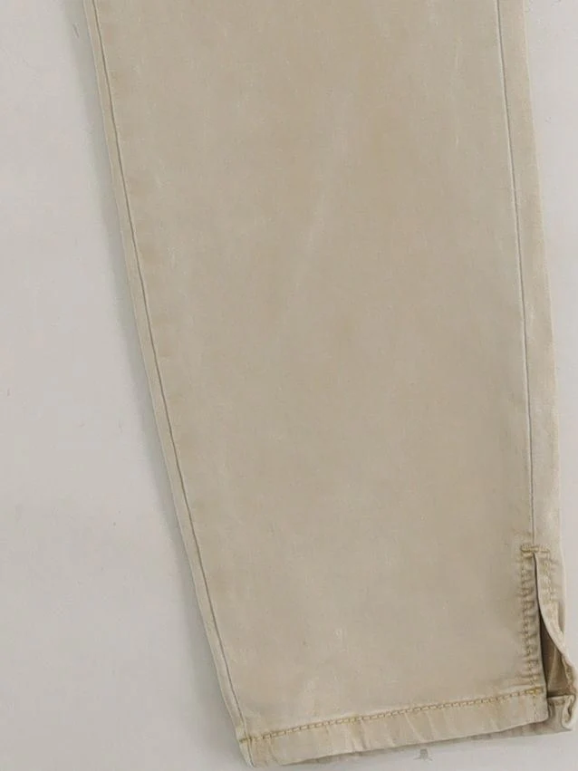 Mos Mosh Women's Trousers W 28 in Cream Lyocell Modal - Image 4