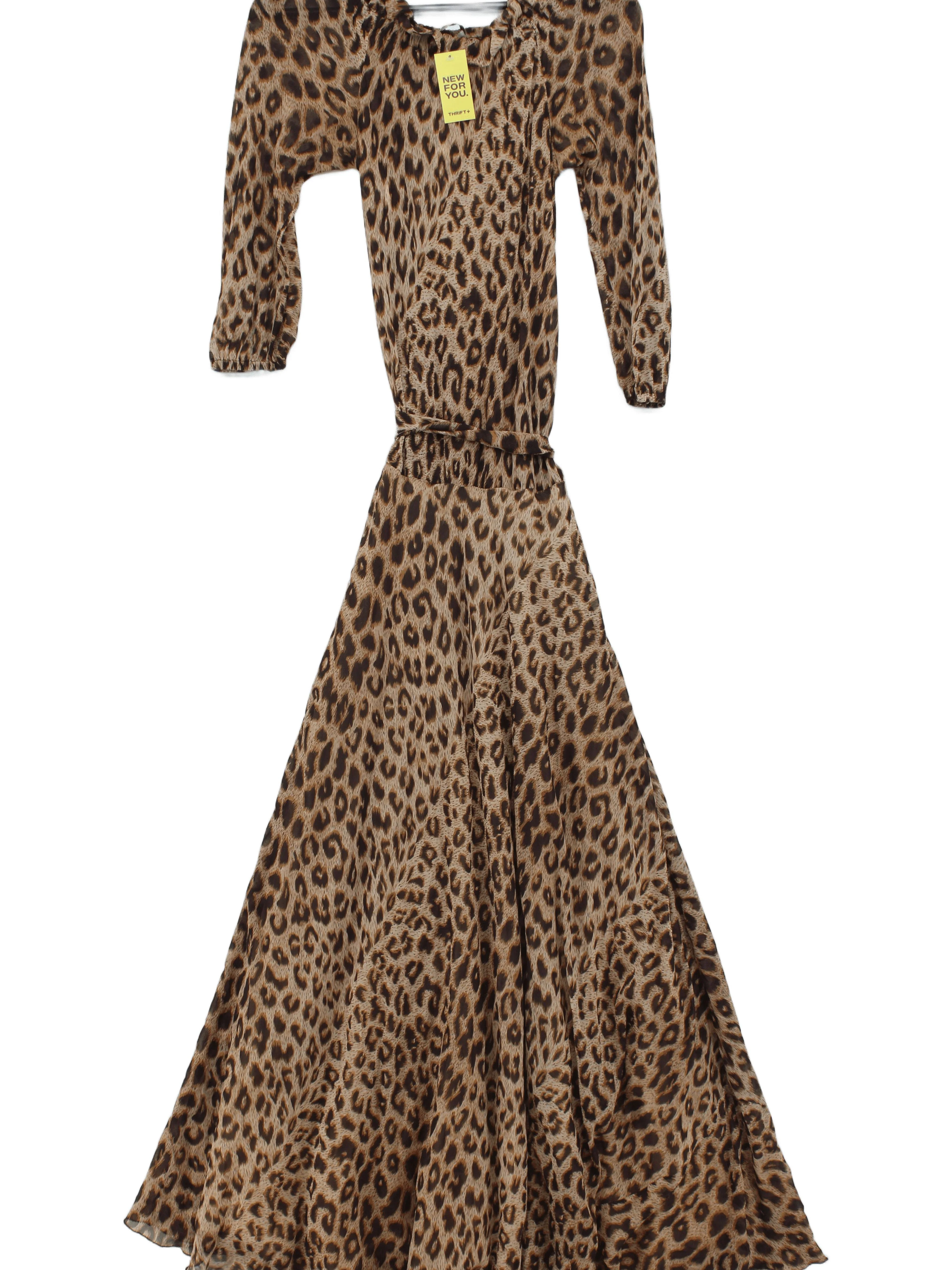 Moschino Maxi Dress S in Brown