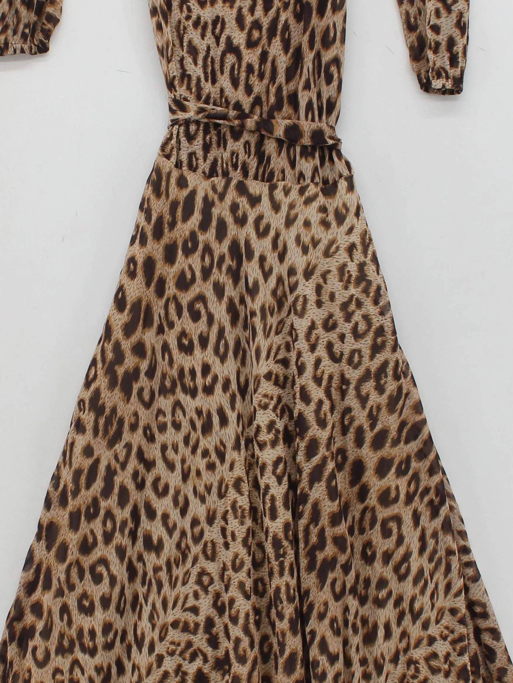 Moschino Maxi Dress S in Brown - Image 3