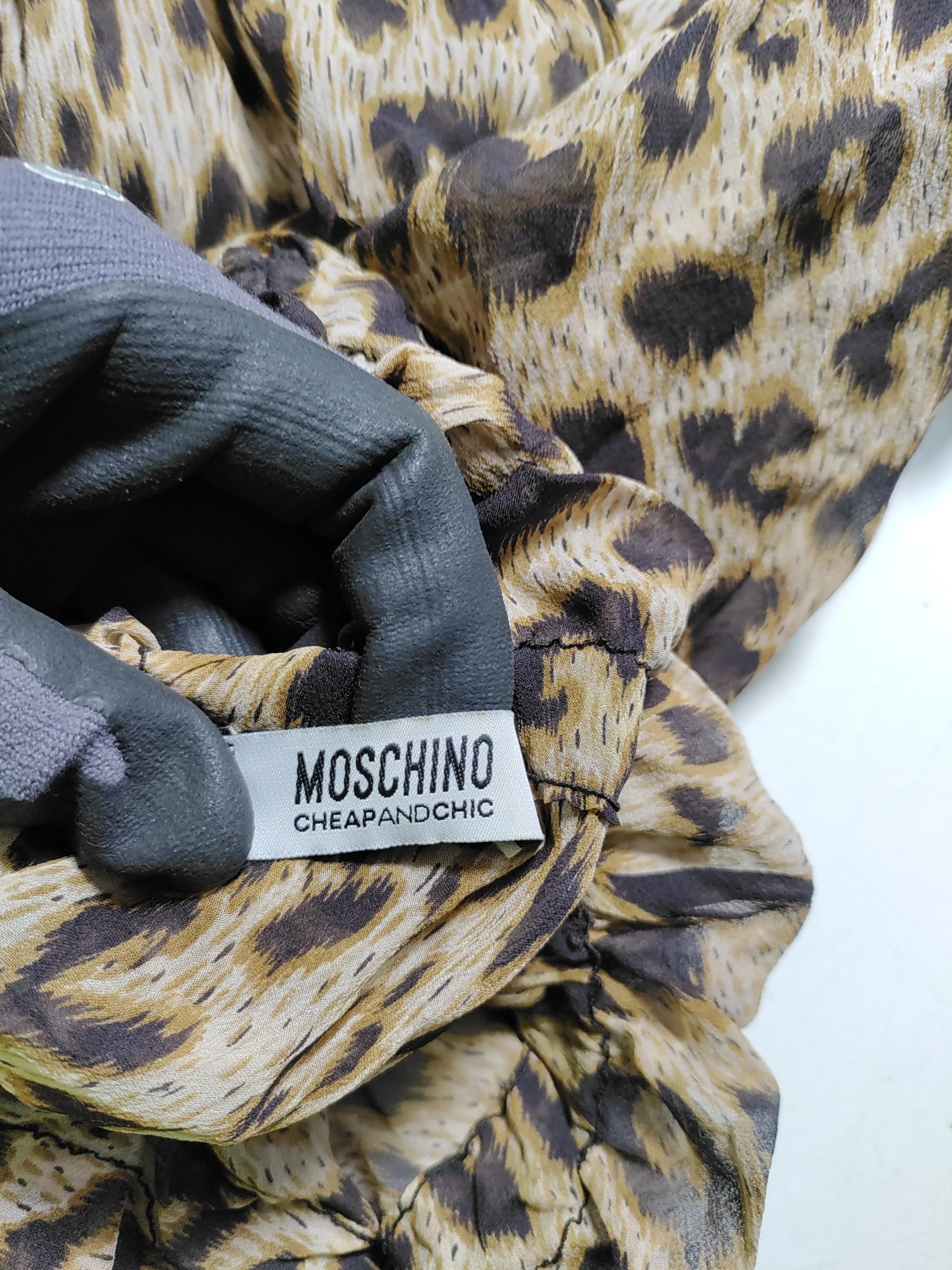 Moschino Maxi Dress S in Brown - Image 5