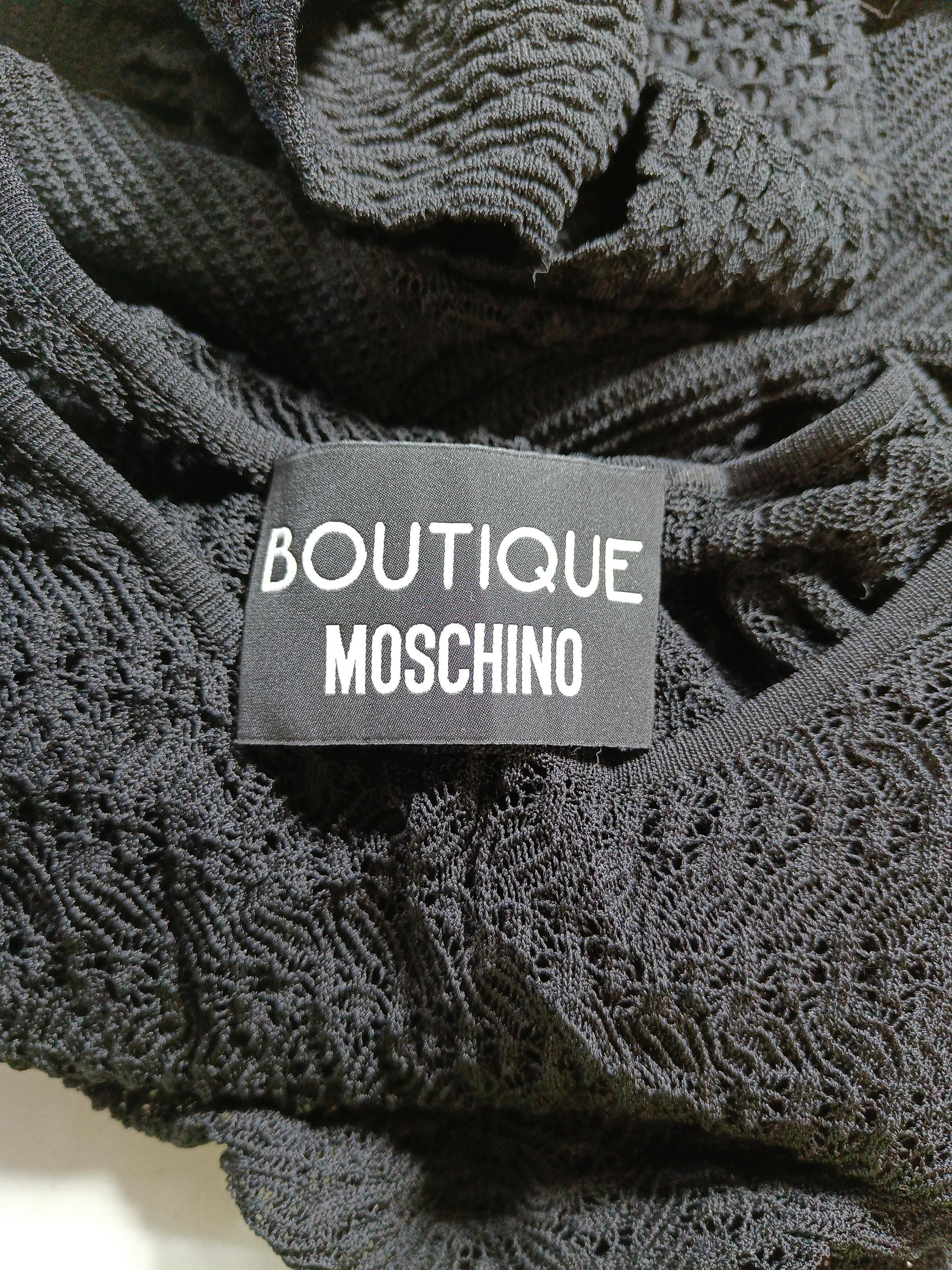 Moschino Mini Dress S in Black - Image 5