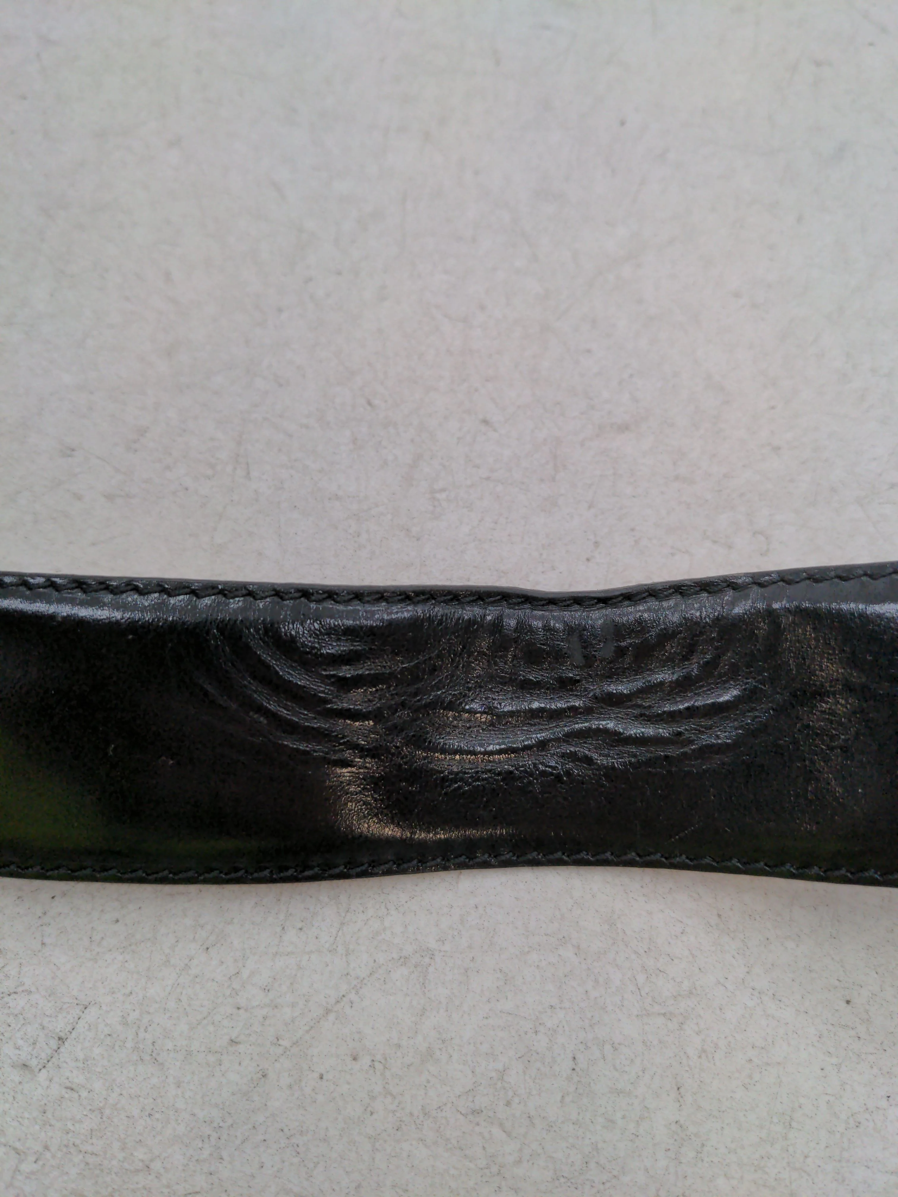 Moschino Women's Belt S Black 100% Other Basic Belt - Image 6