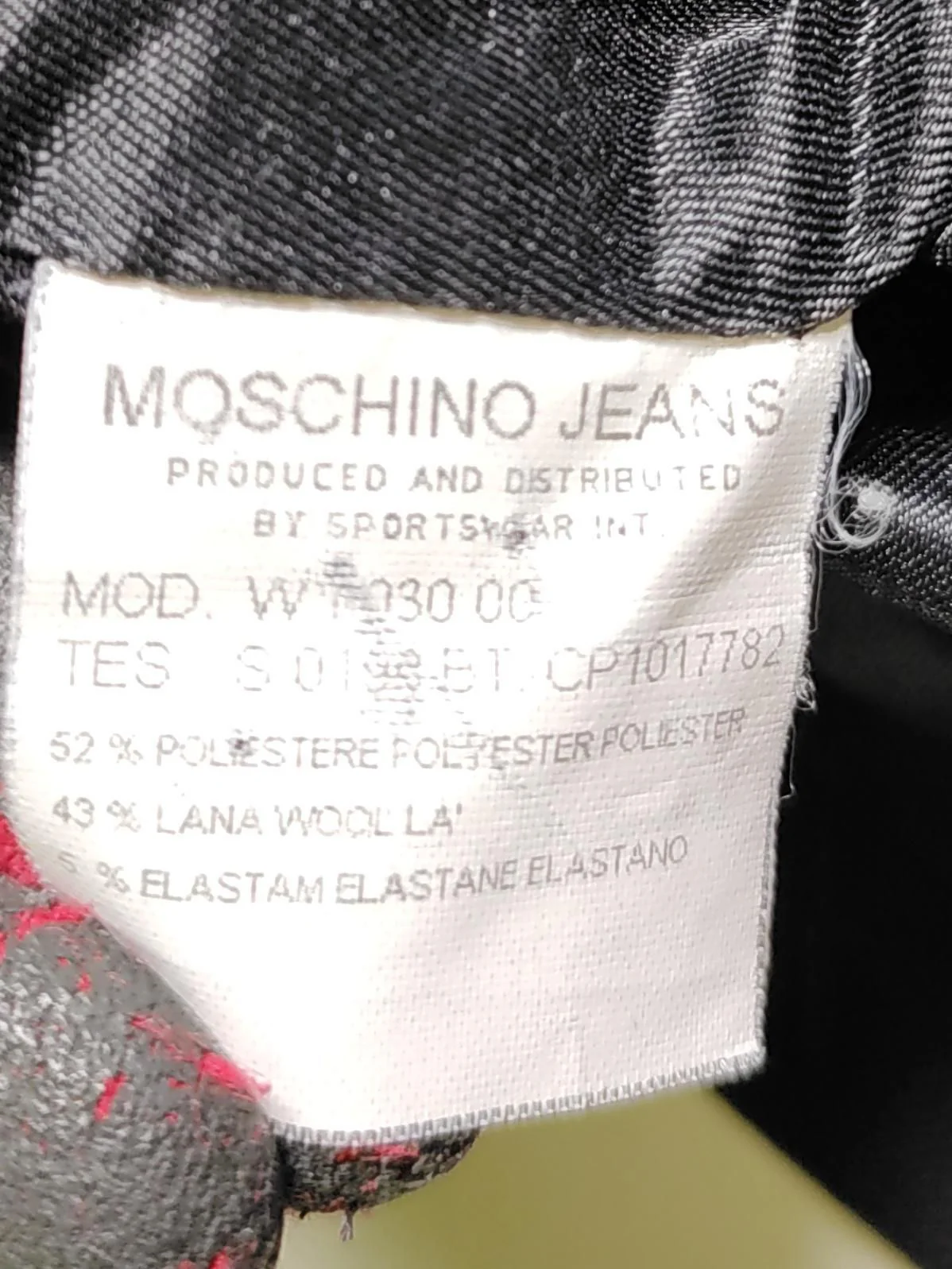 Moschino Women's Blazer UK 6 Black Polyester with Wool, Elastane Overcoat - Image 6