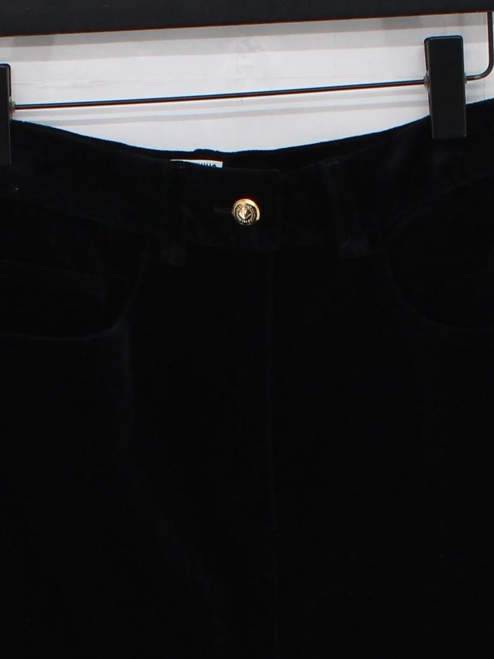 Moschino Women's Mini Skirt UK 16 Black Cotton with Elastane Short Mini - Image 3