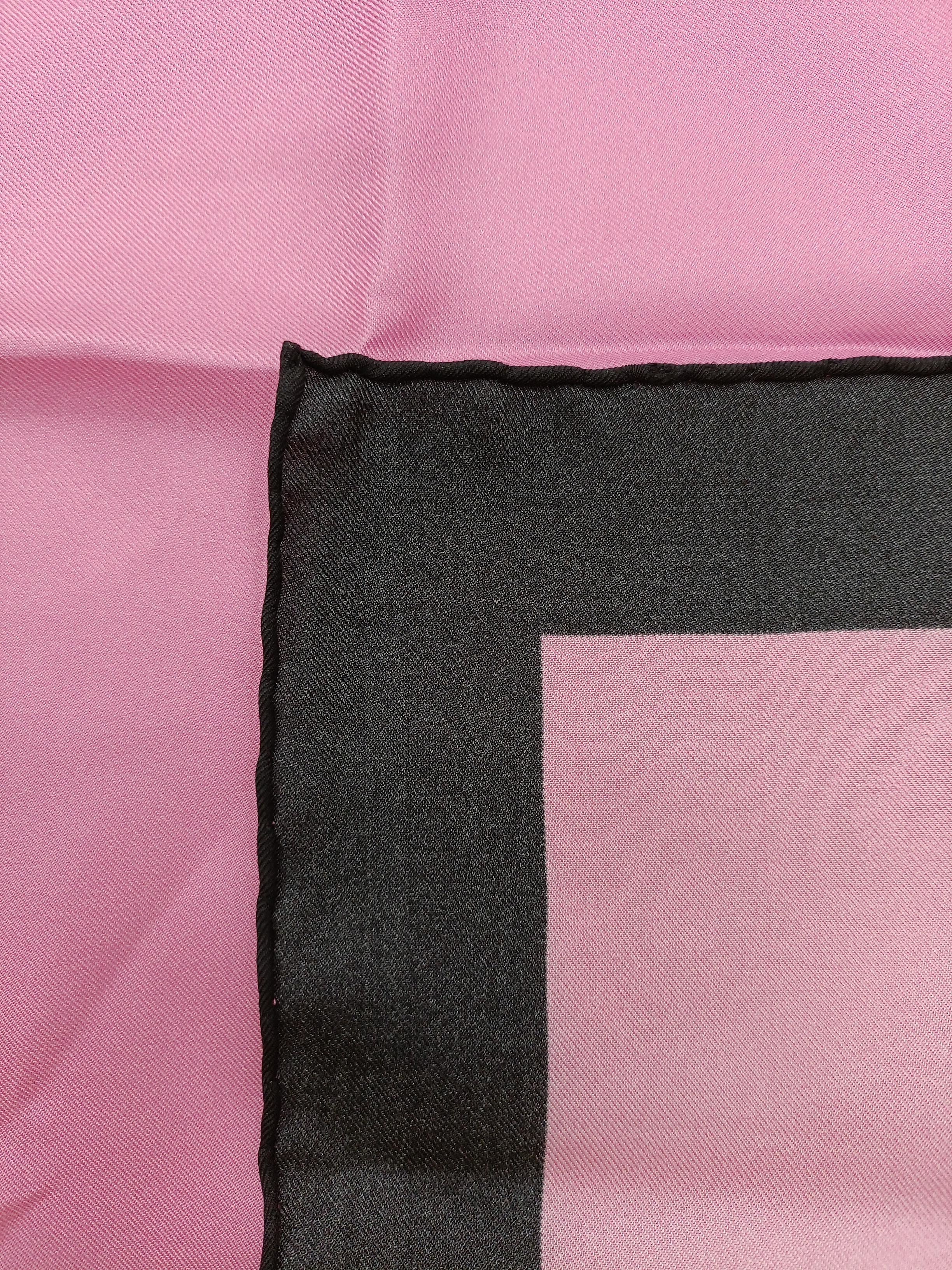 Moschino Women's Scarf Pink Graphic 100% Other Rectangle Scarf - Image 4