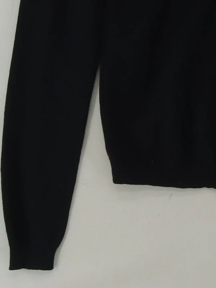 Moshchino Cheap And Chic Women's Cardigan M Black 100% Other V-Neck Cardigan - Image 4