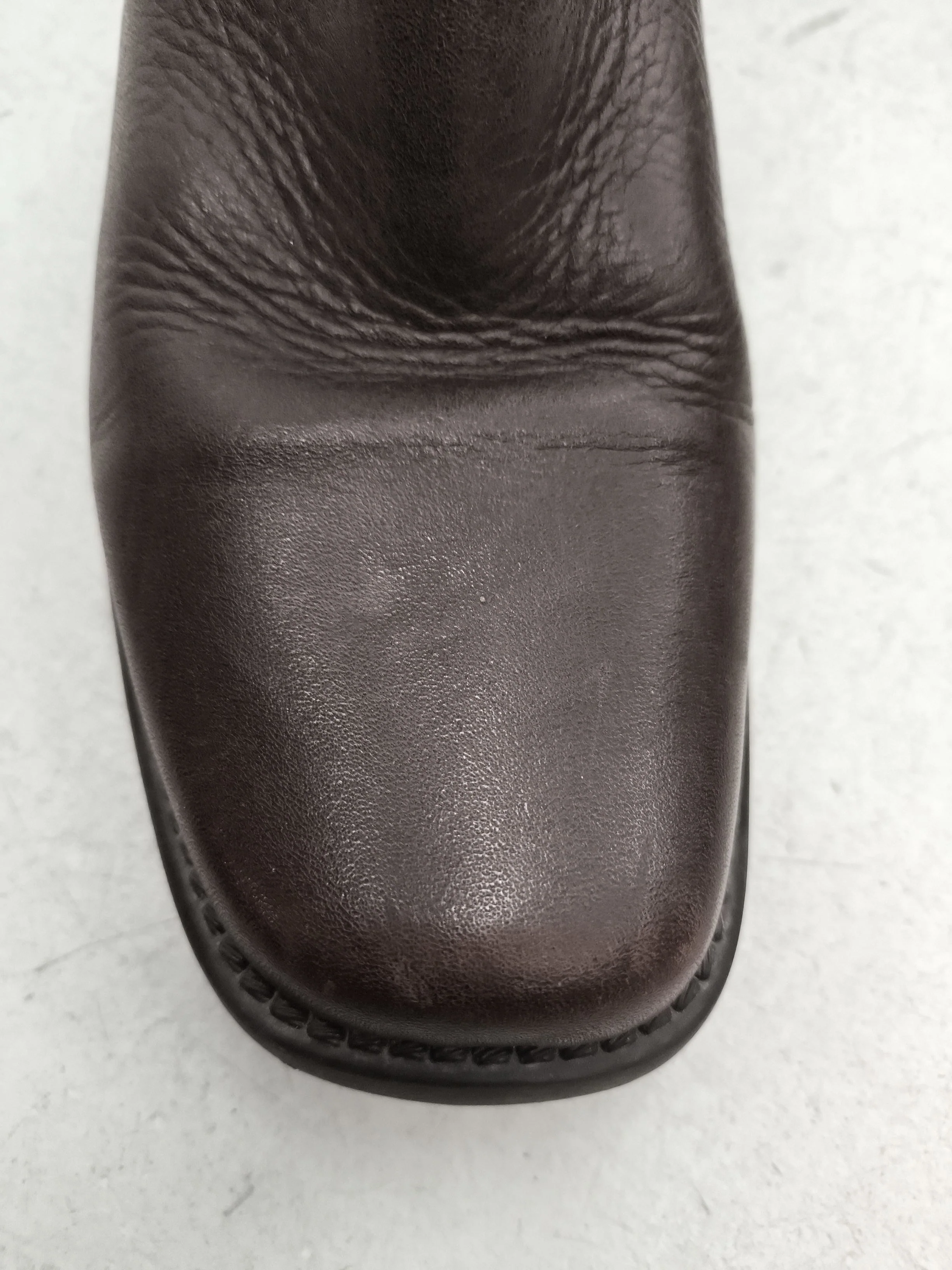Moshulu Women's Boots UK 6.5 Brown 100% Leather Combat - Image 8