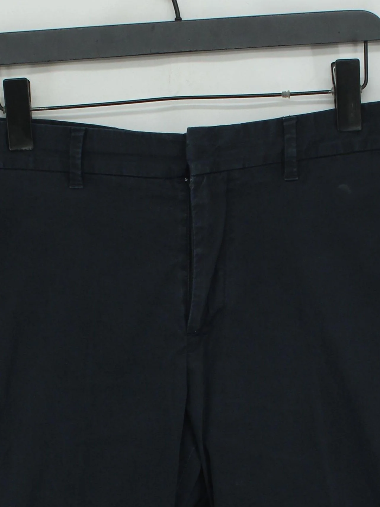 Moss Bros Men's Trousers S Blue Cotton with Lyocell Modal, Spandex Tapered Chino - Image 3