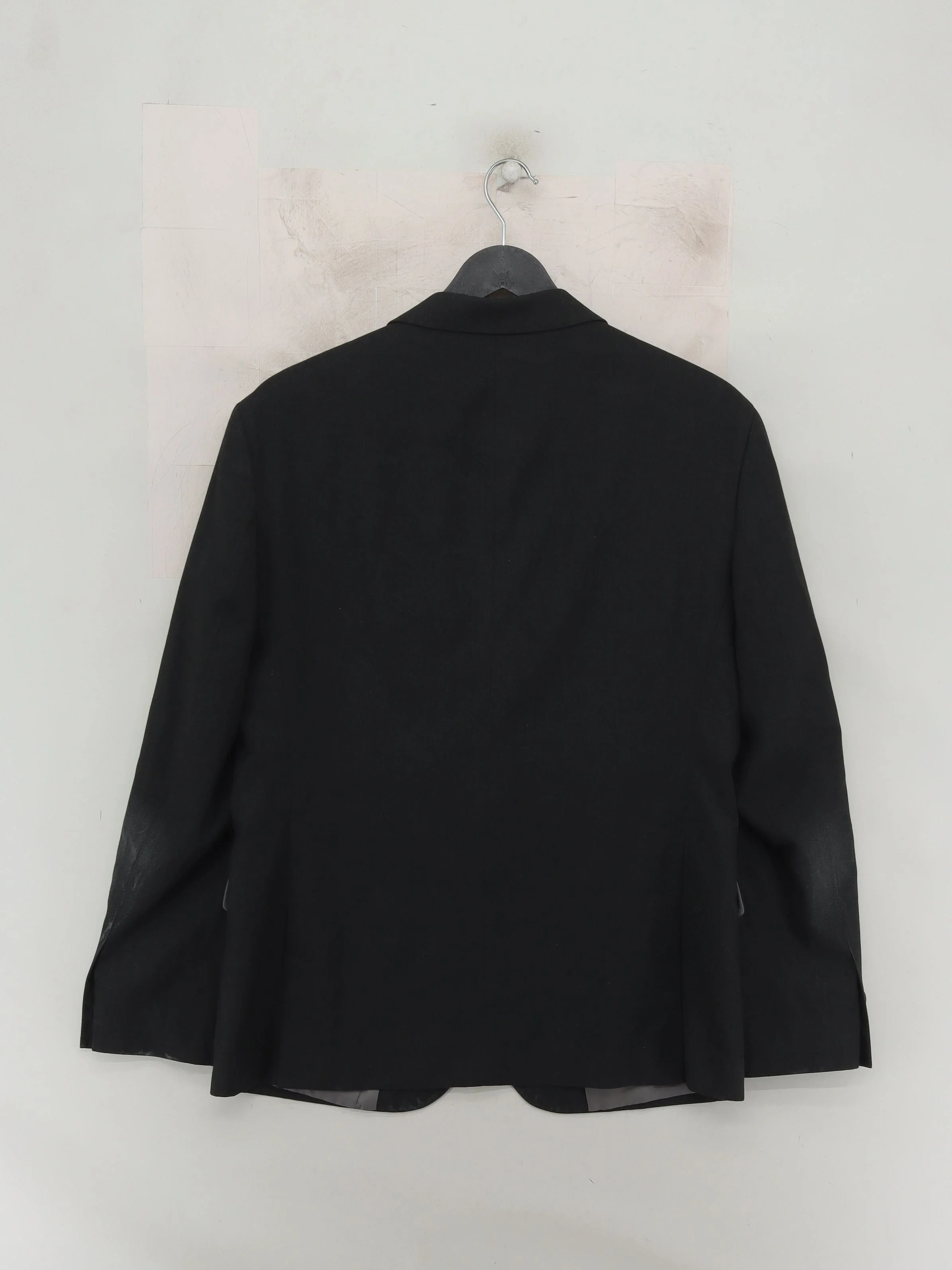 Moss London Men's Blazer Chest: 40 in Black Polyester - Image 2