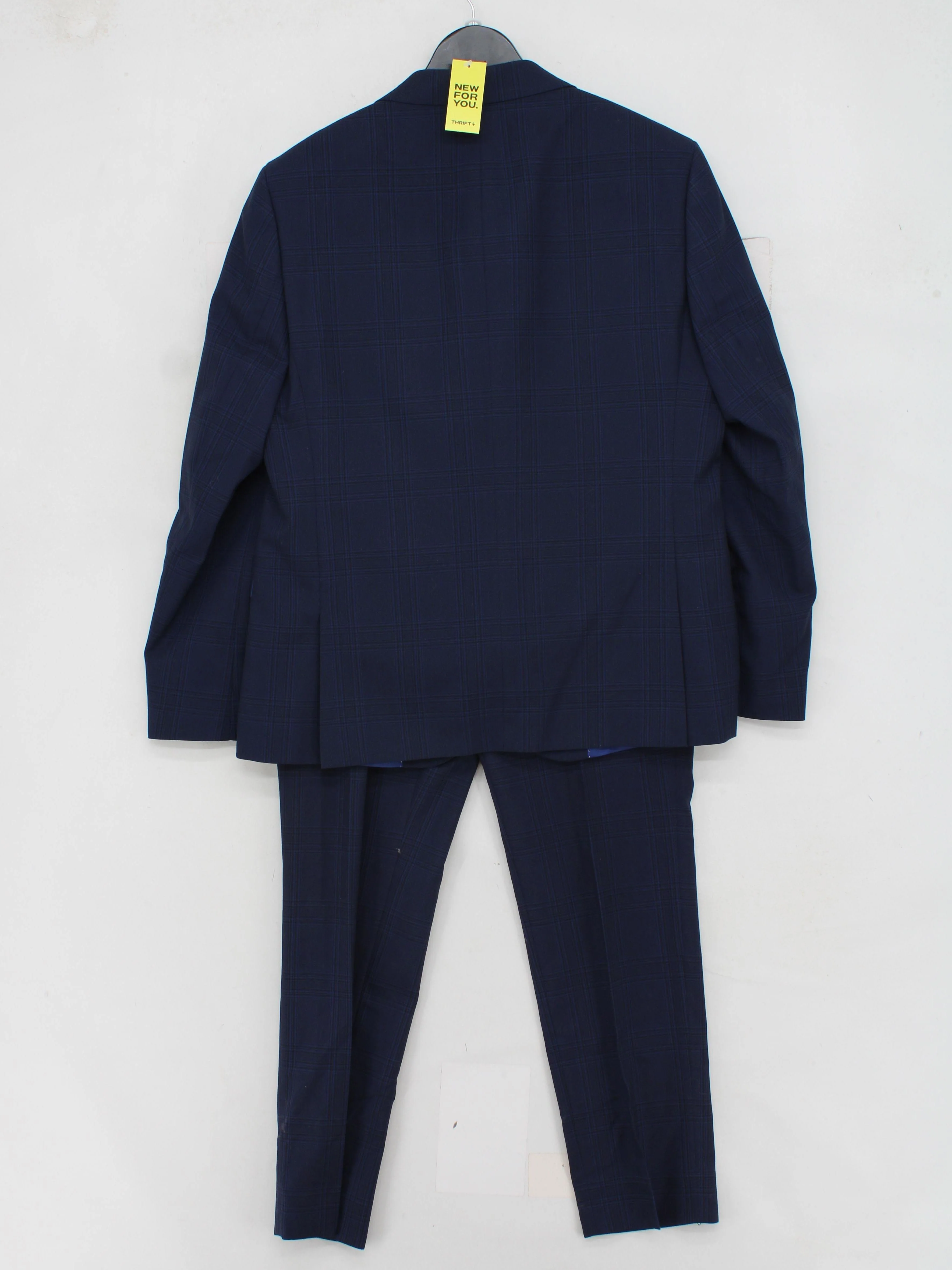 Moss London Men's Two Piece Suit Chest: 42 in Blue Polyester - Image 2