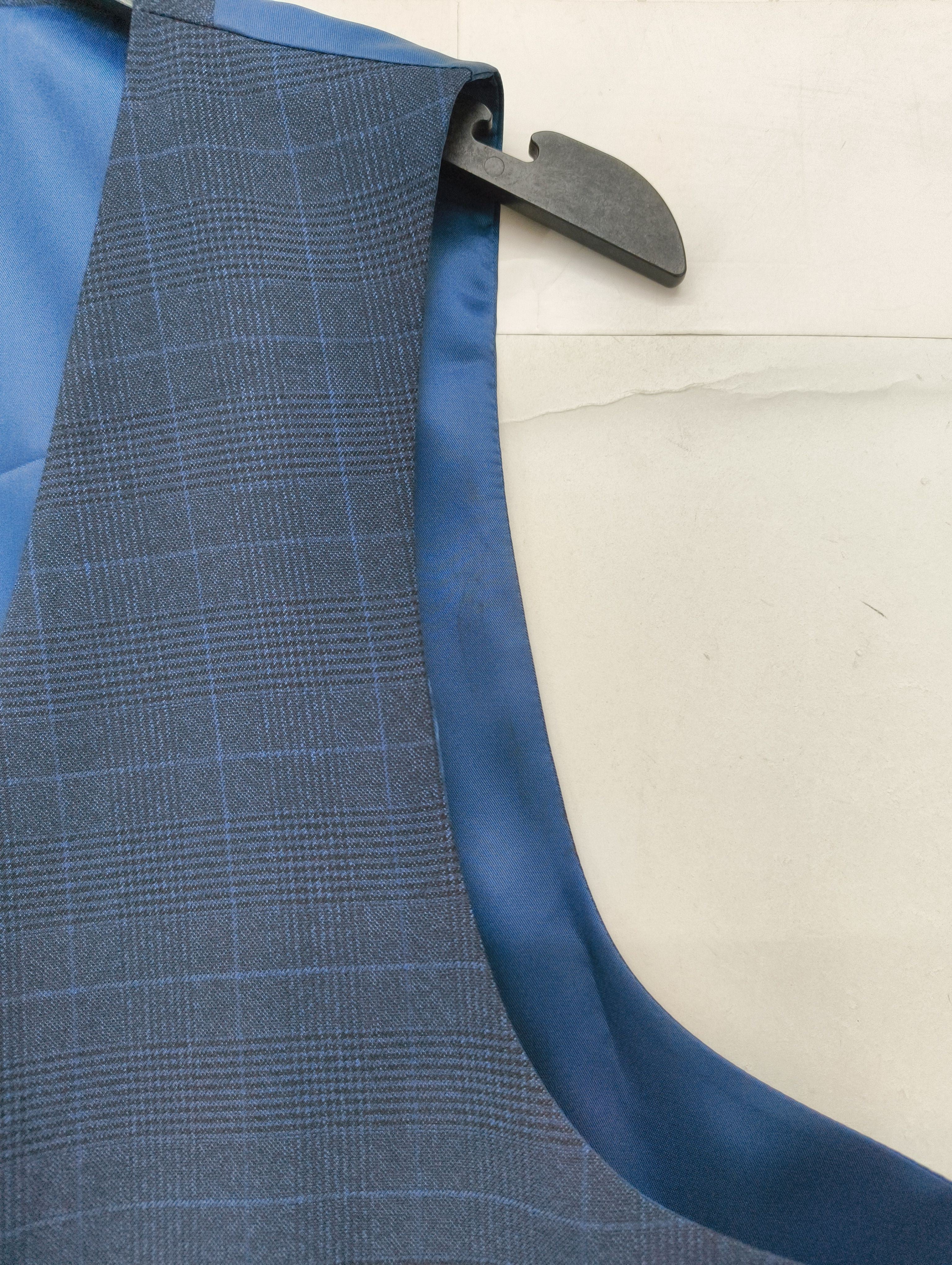 Moss London Men's Two Piece Suit Chest: 42 in Blue Polyester - Image 6