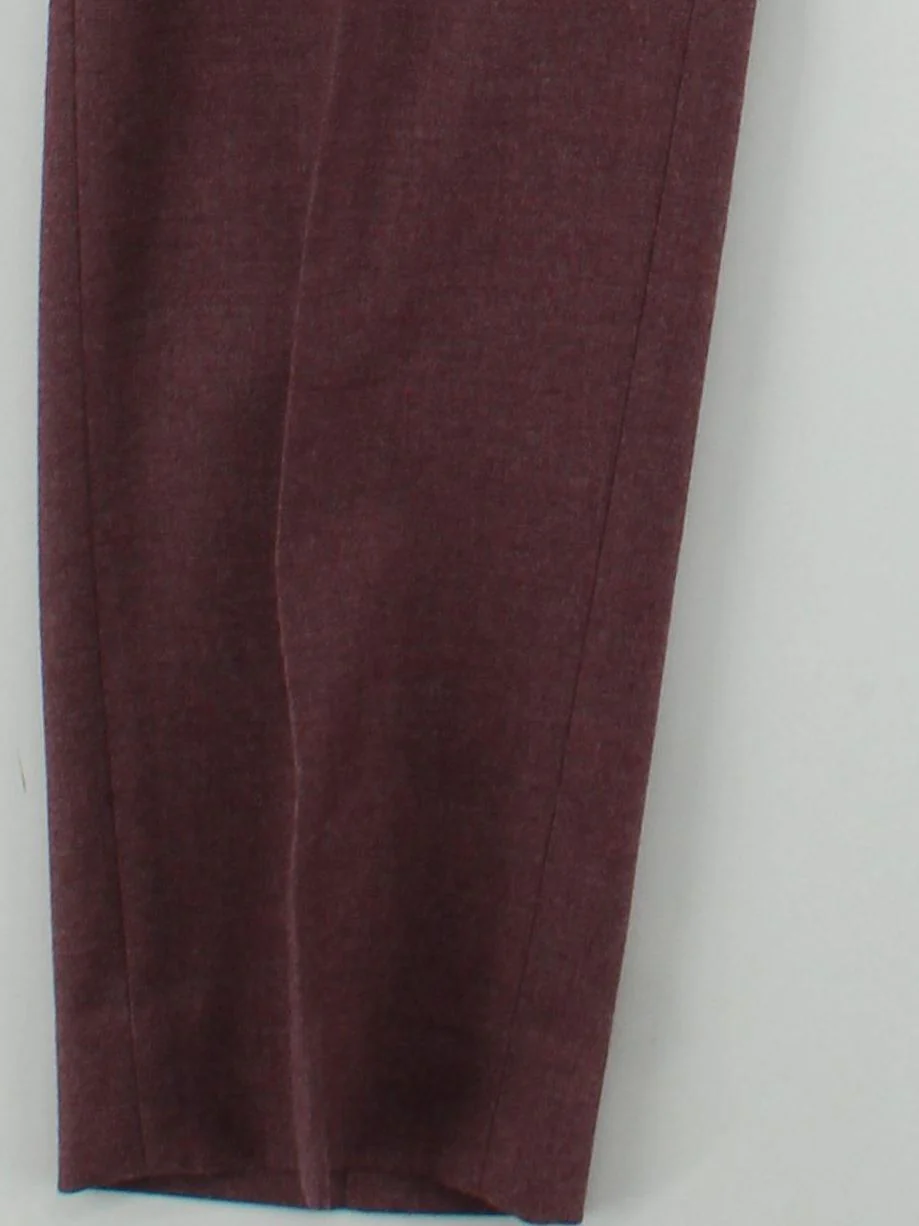 Moss Men's Trousers W 36 in Red Polyester with Viscose, Elastane Skinny Chino - Image 4