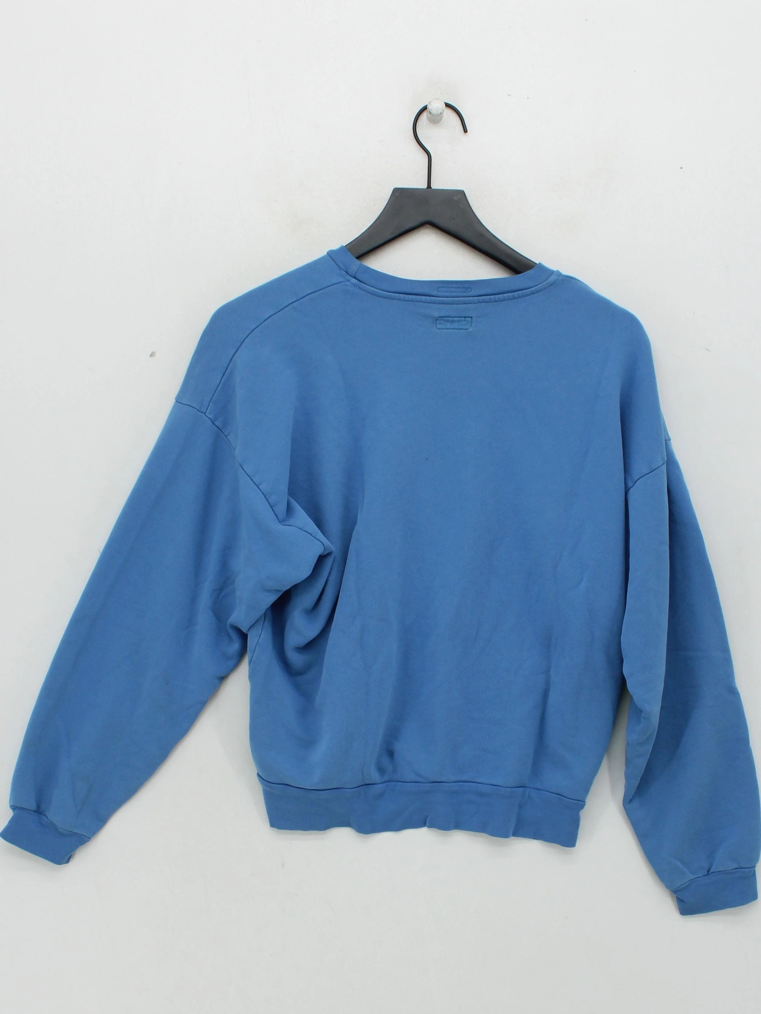 Mother Women's Hoodie S Blue Graphic 100% Cotton Pullover - Image 2