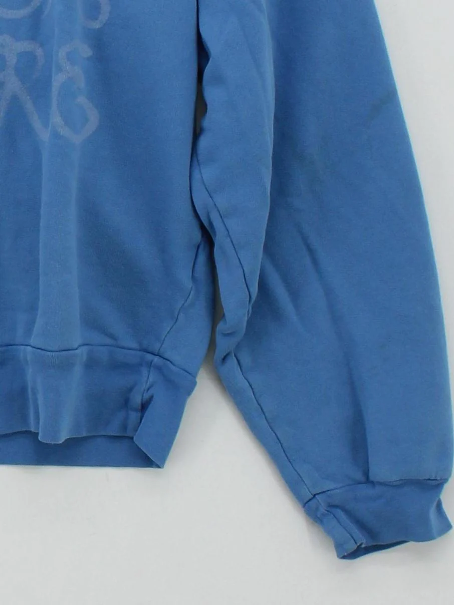 Mother Women's Hoodie S Blue Graphic 100% Cotton Pullover - Image 4