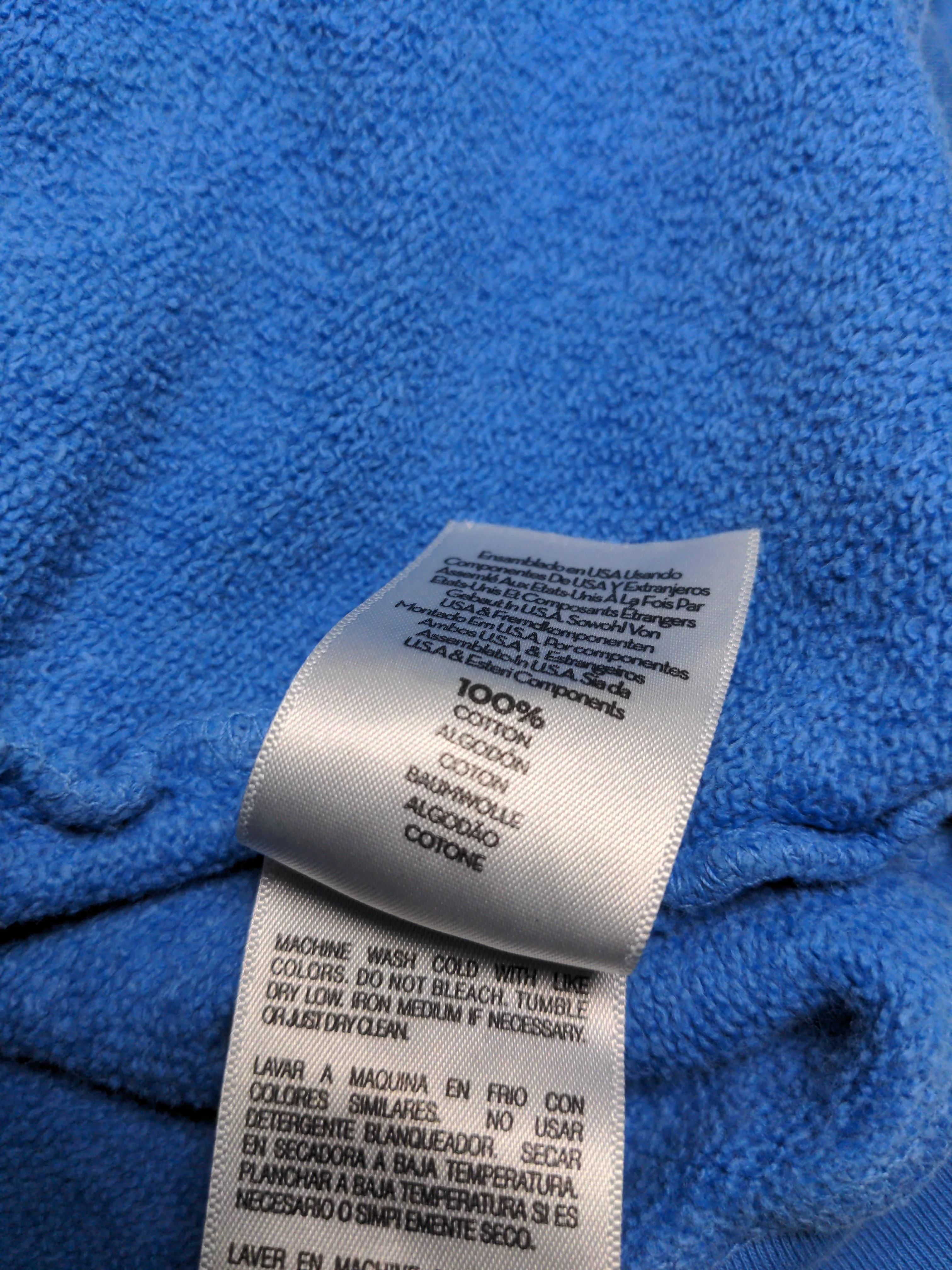 Mother Women's Hoodie S Blue Graphic 100% Cotton Pullover - Image 8