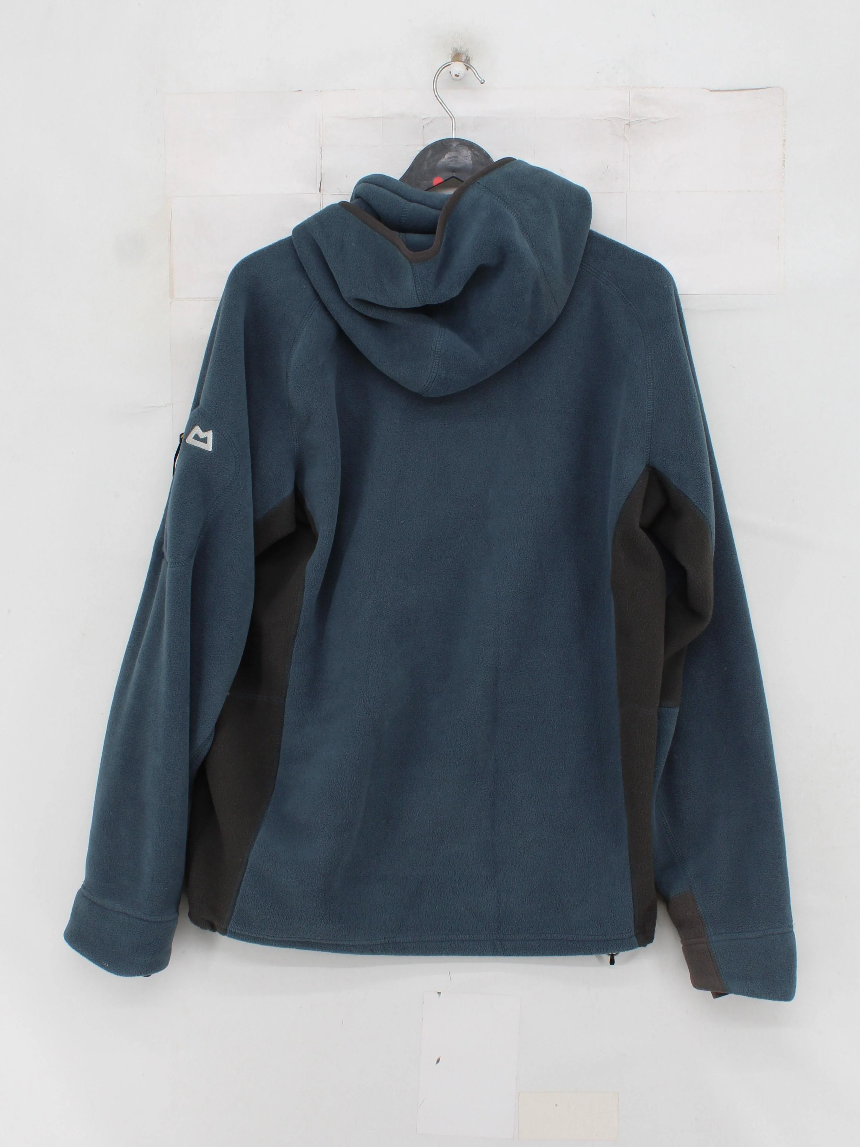 Mountain Equipment Men's Hoodie L Blue Polyester with Spandex Pullover - Image 2