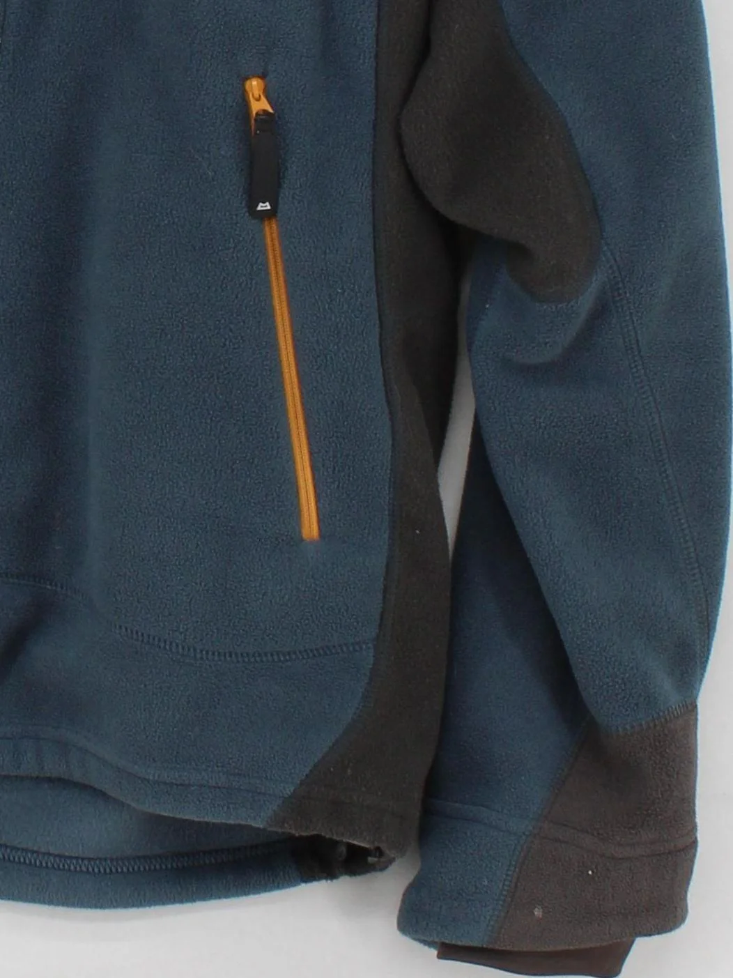 Mountain Equipment Men's Hoodie L Blue Polyester with Spandex Pullover - Image 4