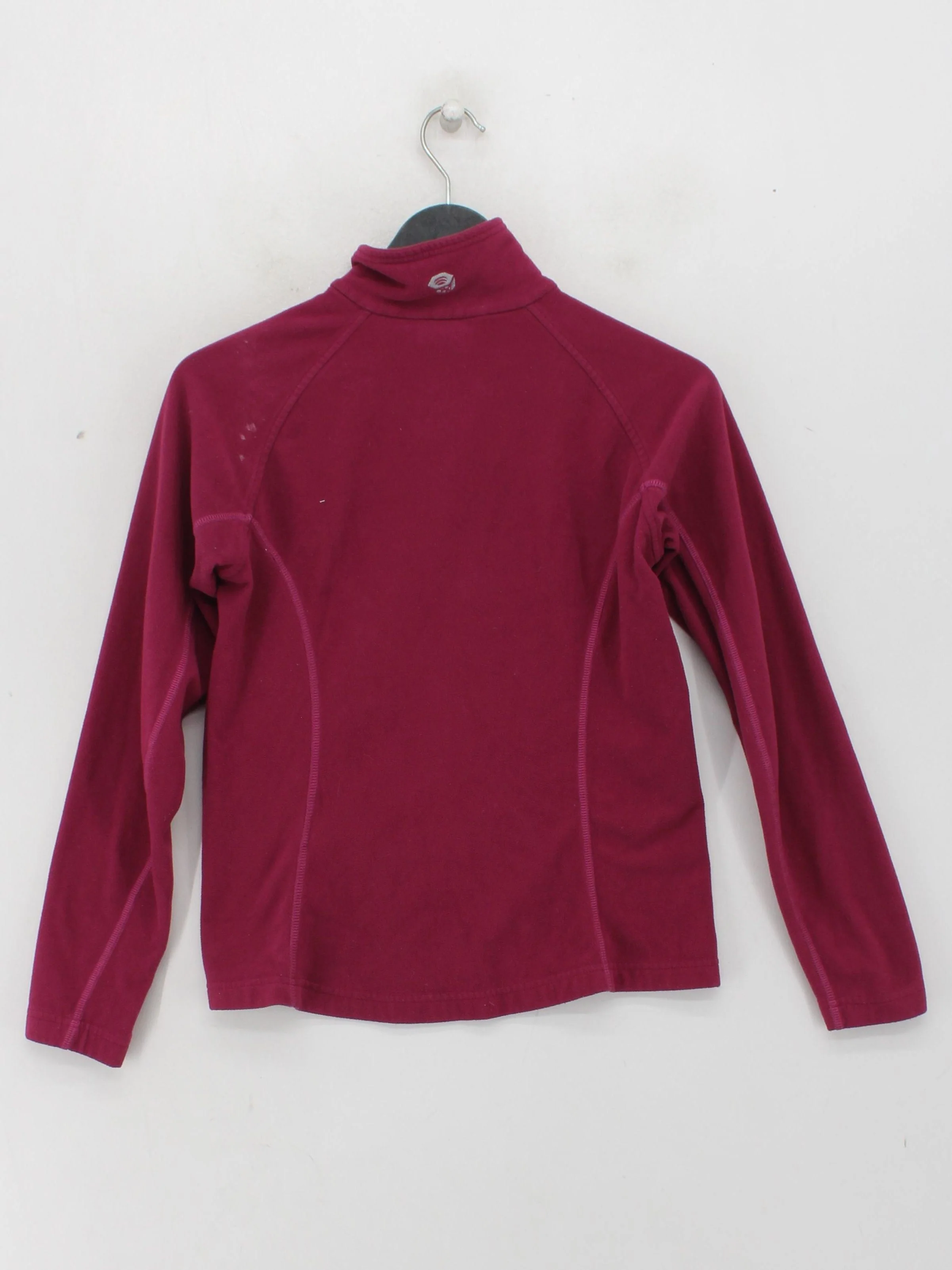 Mountain Hardwear Women's Hoodie M Red 100% Polyester Pullover - Image 2