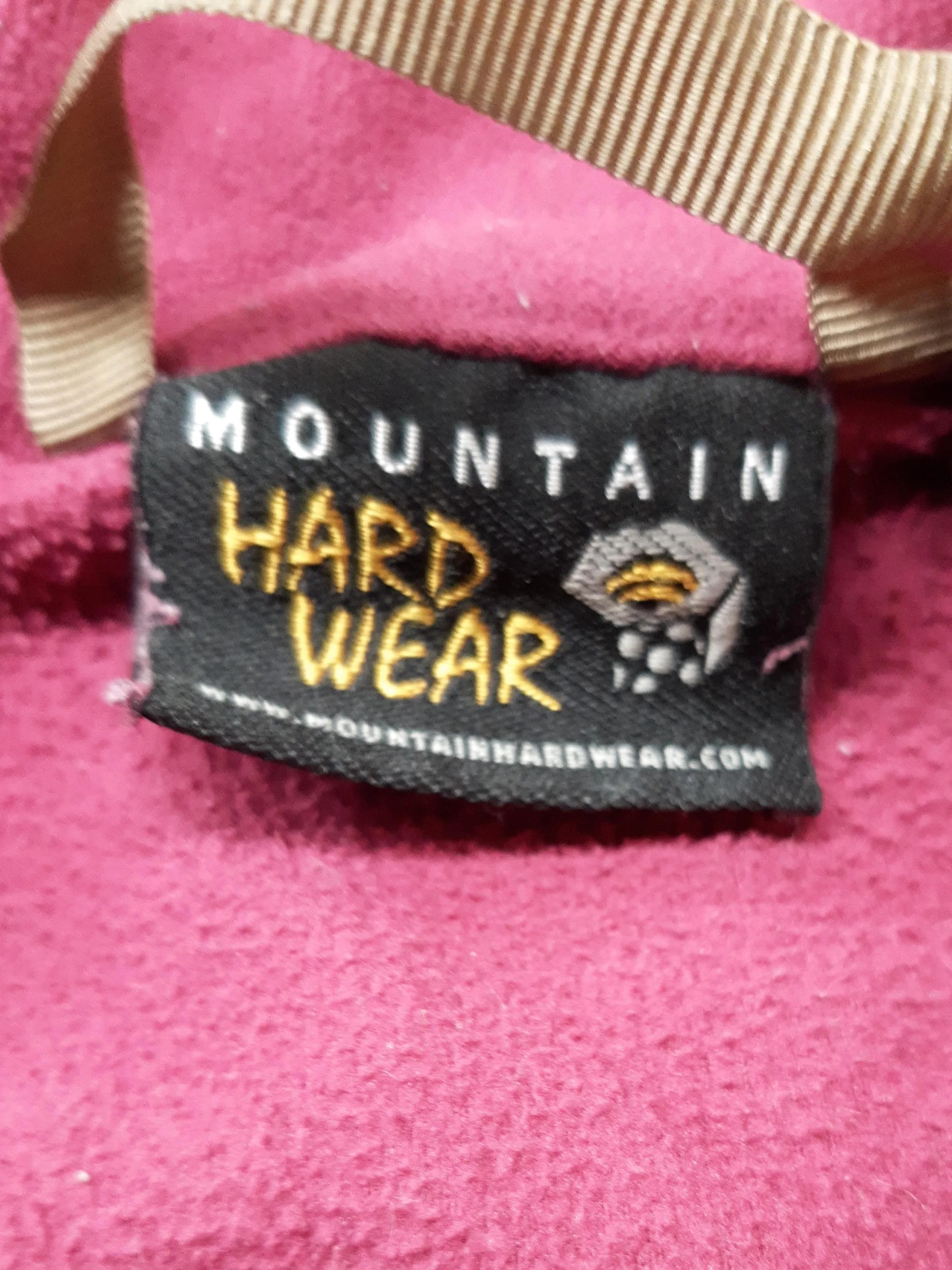 Mountain Hardwear Women's Hoodie M Red 100% Polyester Pullover - Image 6