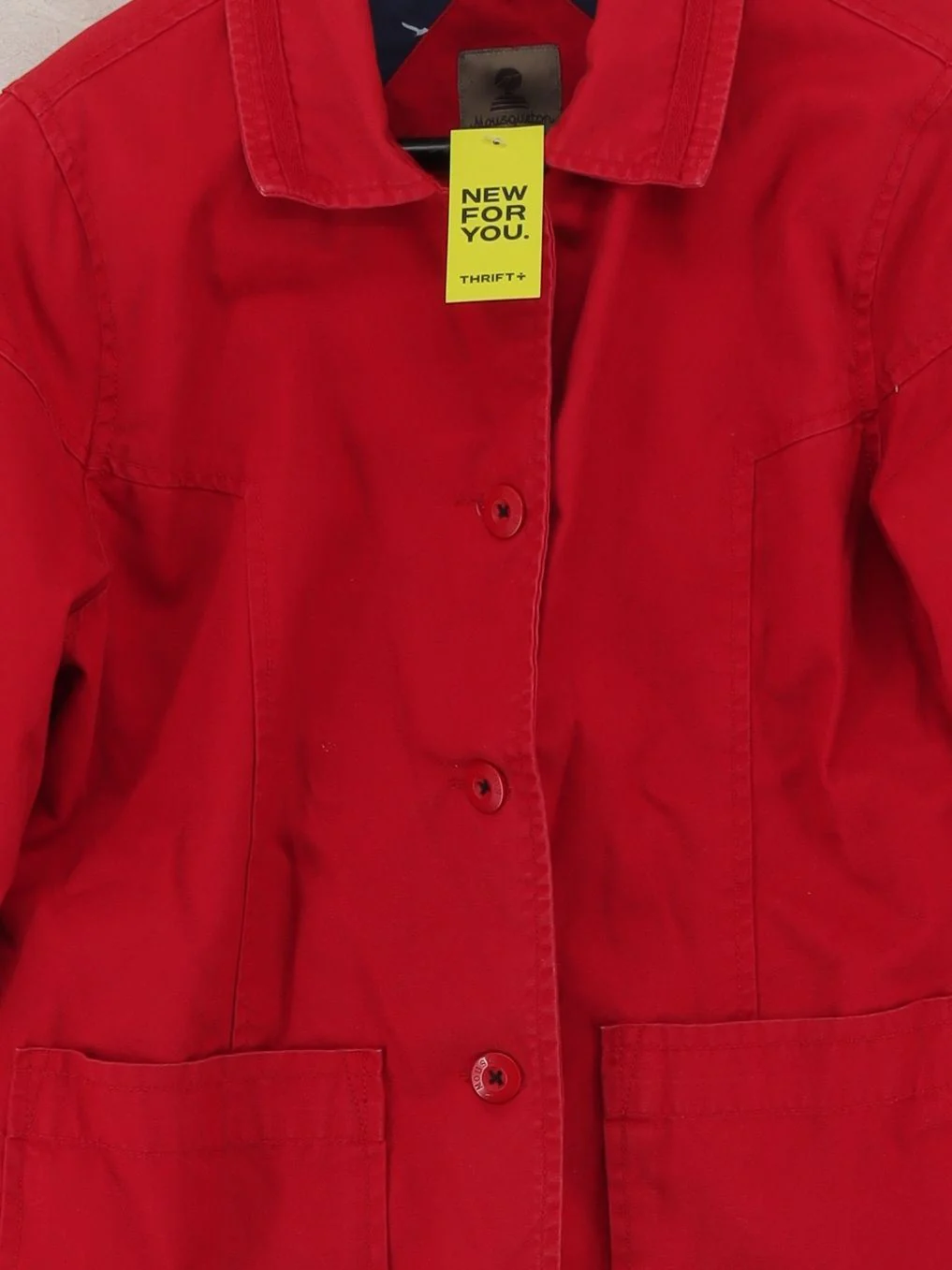 Mousqueton Rain Coat jacket red - Image 3