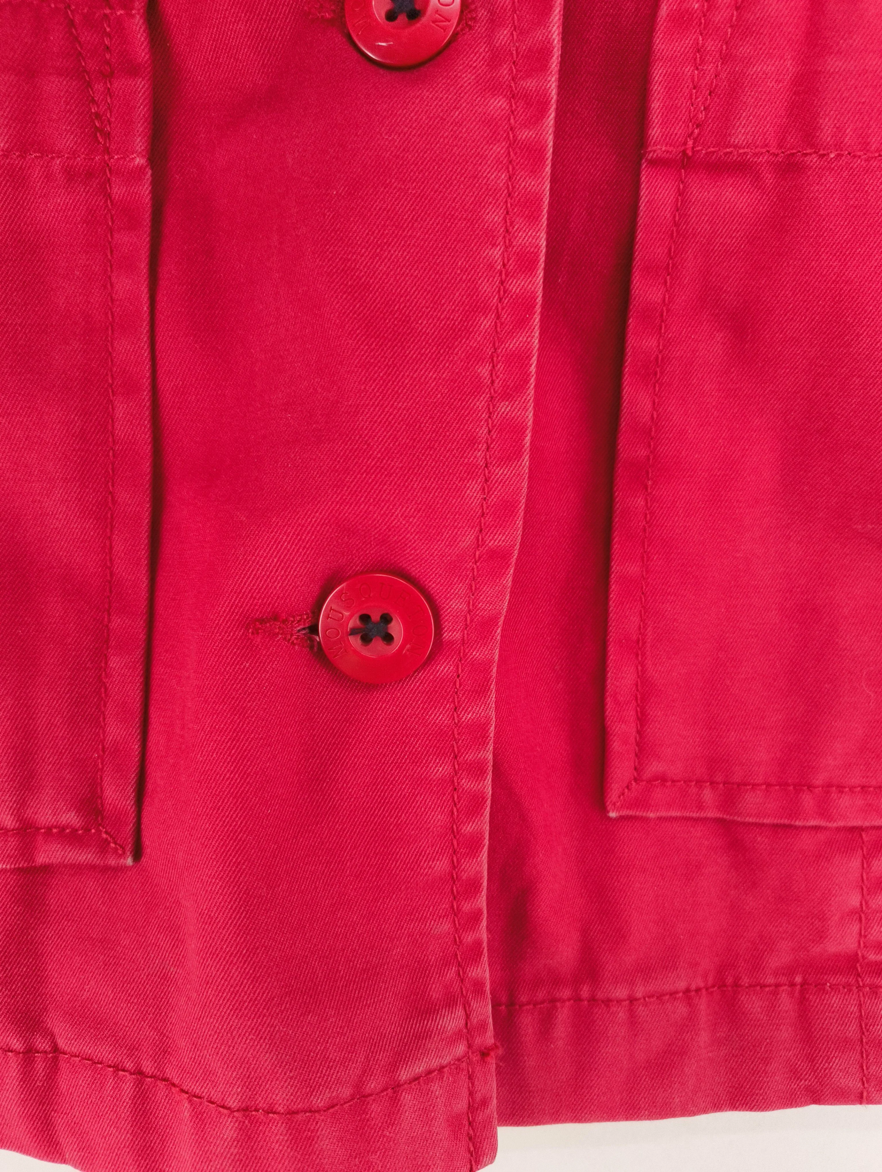 Mousqueton Rain Coat jacket red - Image 5