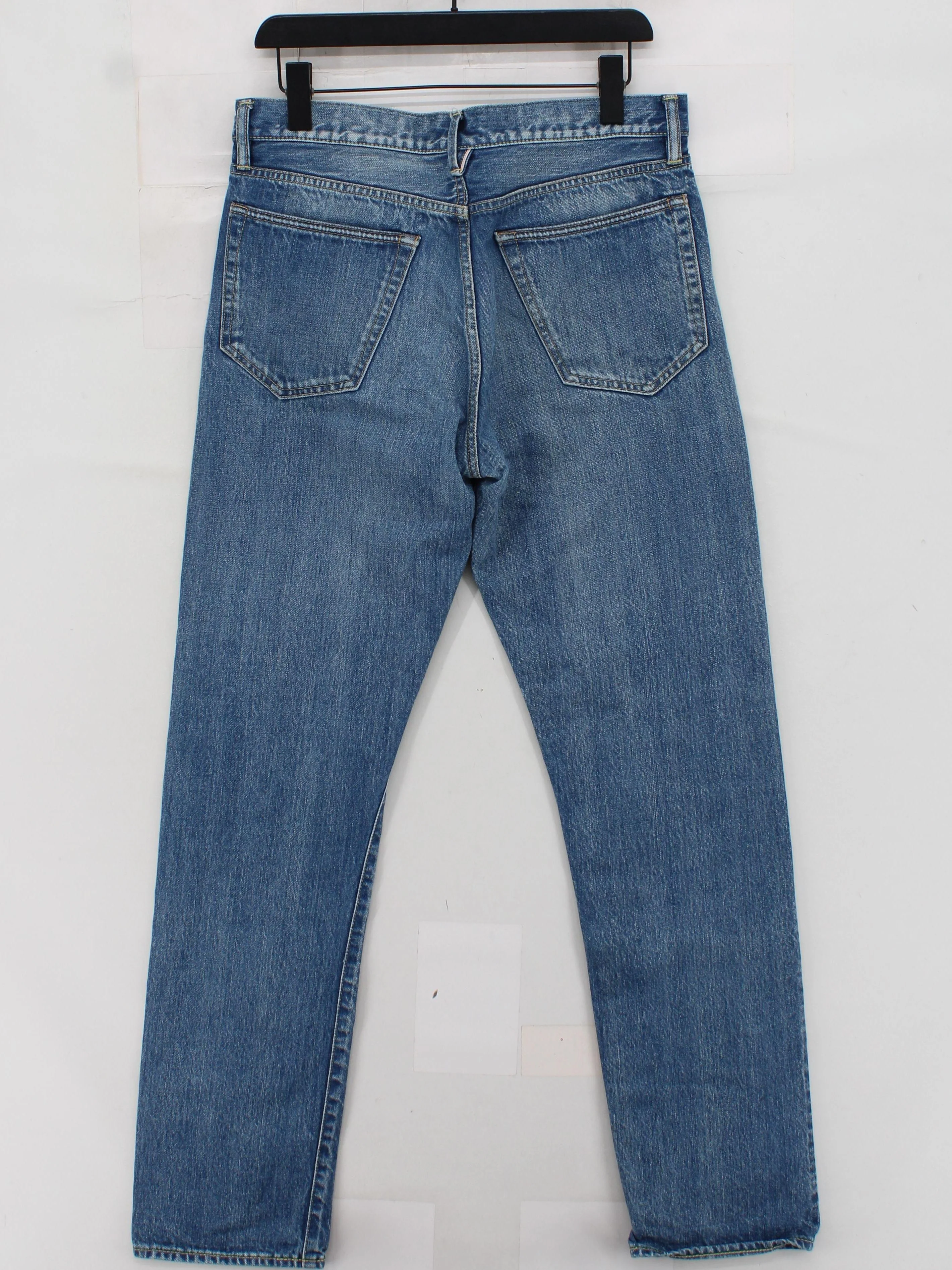 Mr P. Men's Jeans M Blue 100% Cotton Straight - Image 2