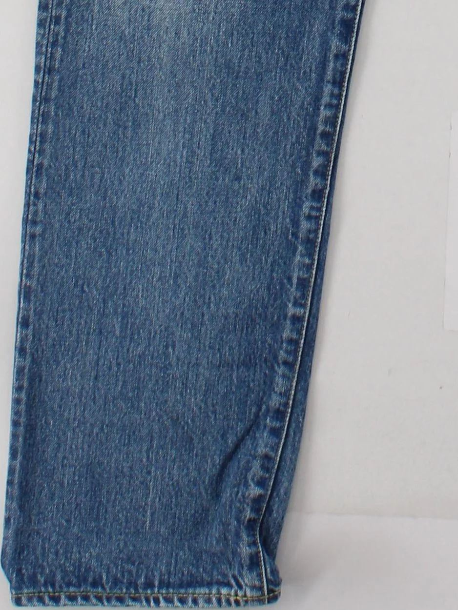 Mr P. Men's Jeans M Blue 100% Cotton Straight - Image 4