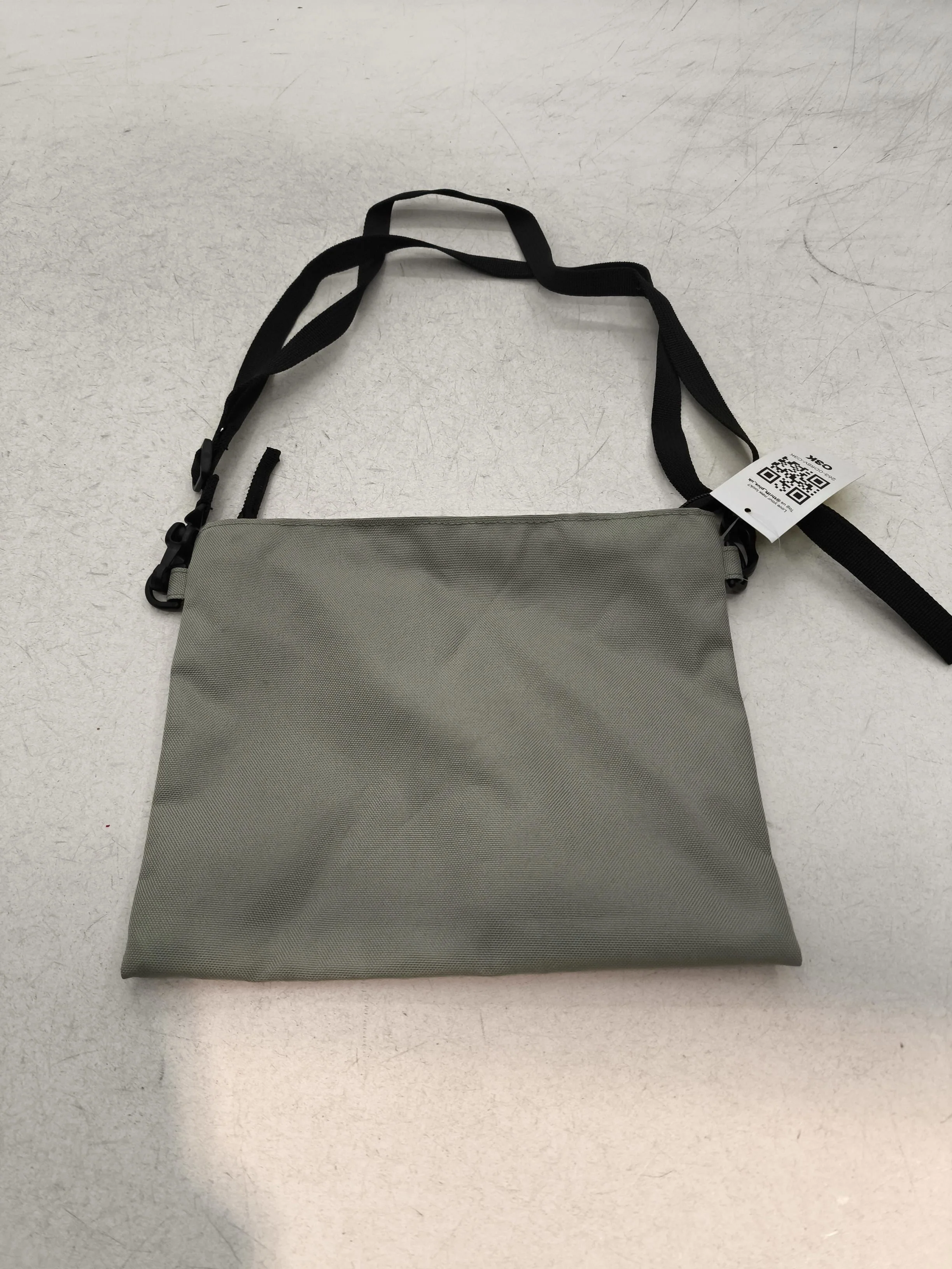 MUJI Men's Bag Grey 100% Polyester Belt Bag & Waist Pack - Image 2