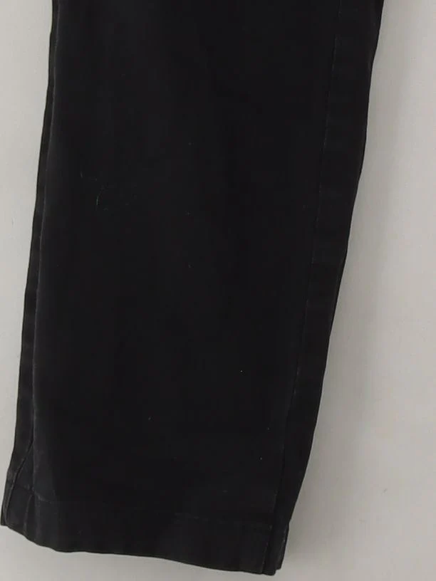 MUJI Men's Trousers W 31 in; L 30 in Black Cotton with Polyester Straight Chino - Image 4
