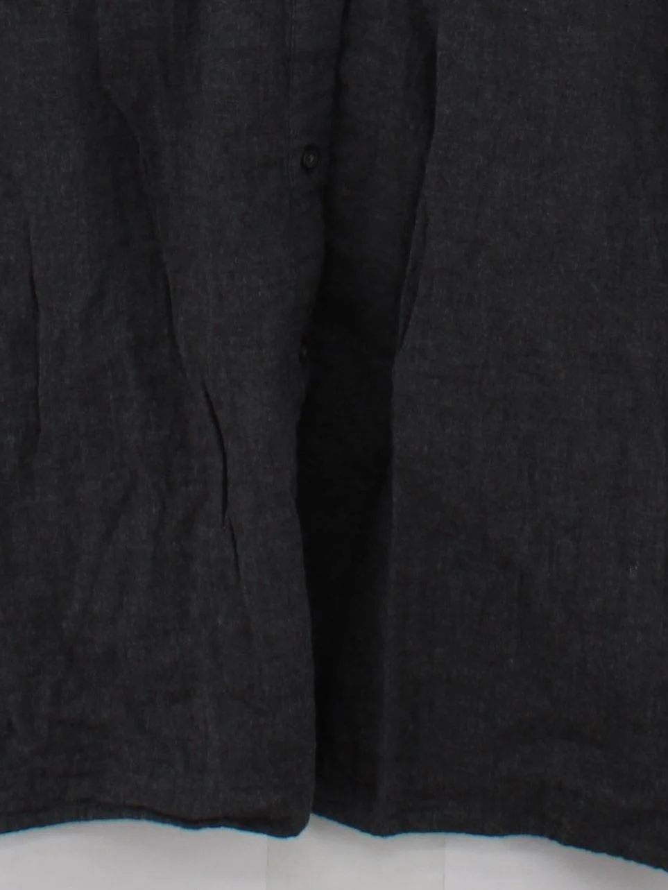 MUJI Shirt Midi Dress XS in Grey - Image 4