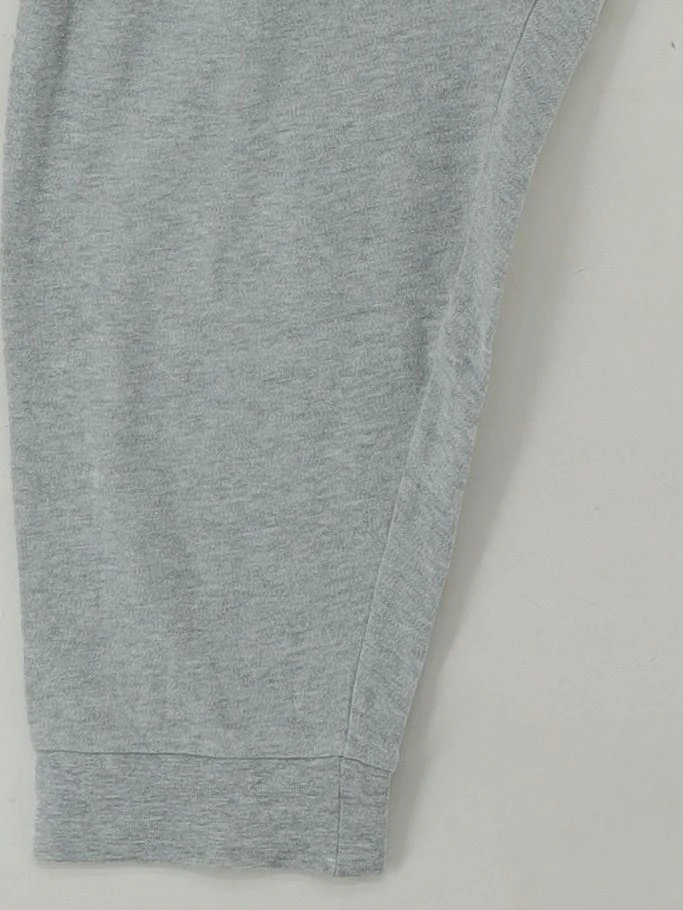 MUJI Women's Maternity Bottoms M Grey Cotton with Elastane Straight Sweatpants - Image 4