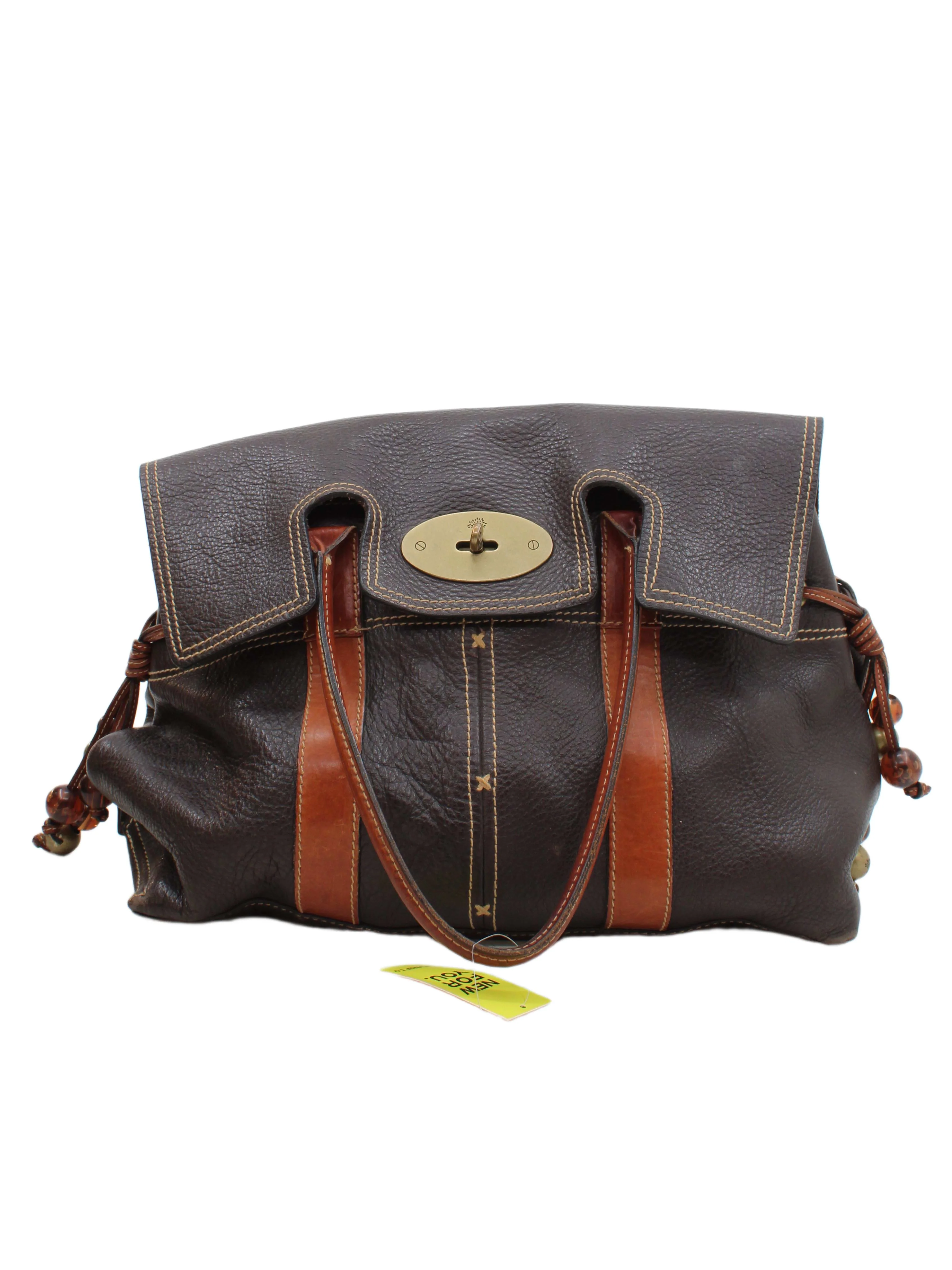 Mulberry Women's Bag Brown 100% Leather Shoulder Bag