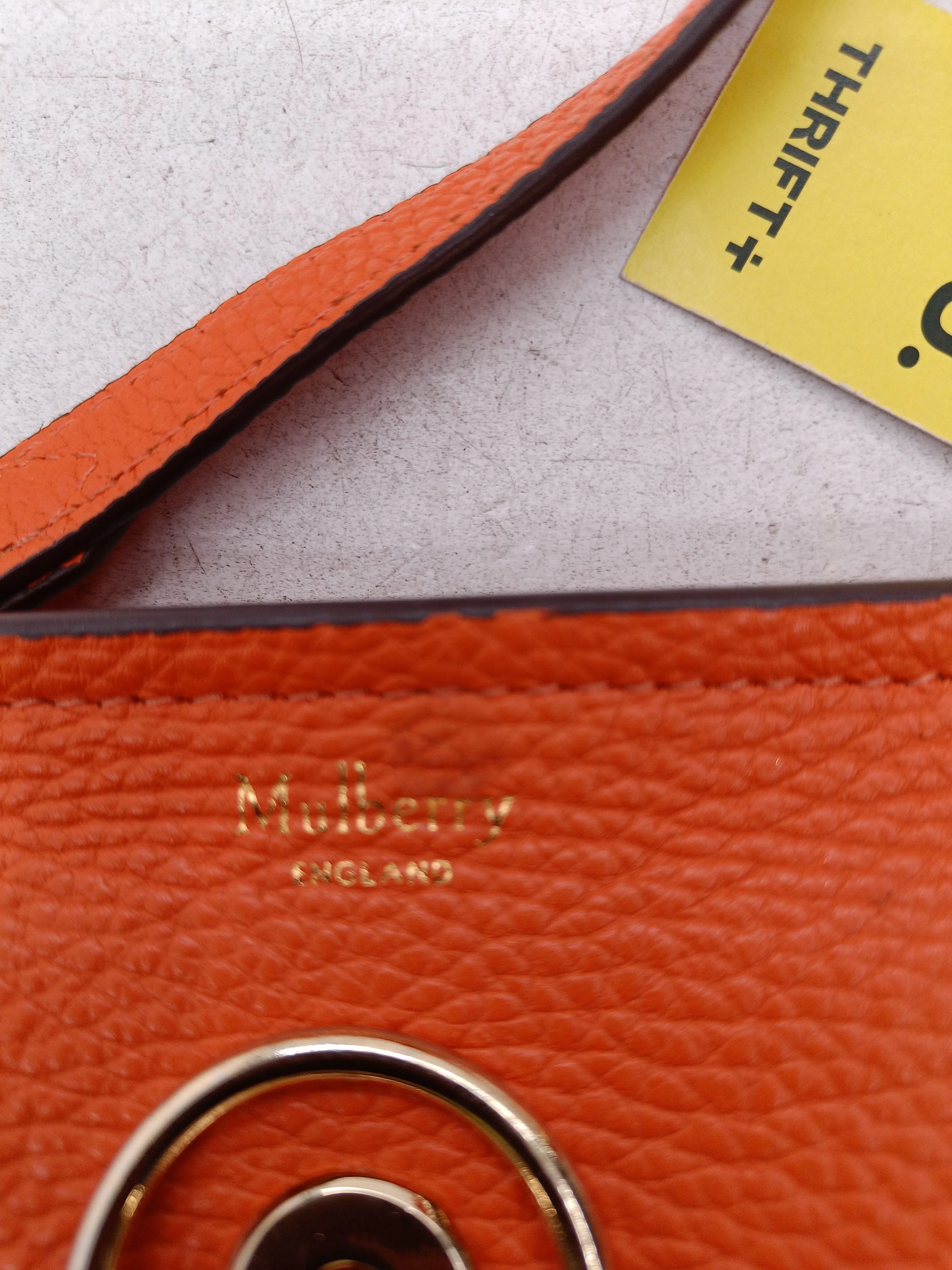 Mulberry Women's Bag Orange 100% Other Shoulder Bag - Image 5