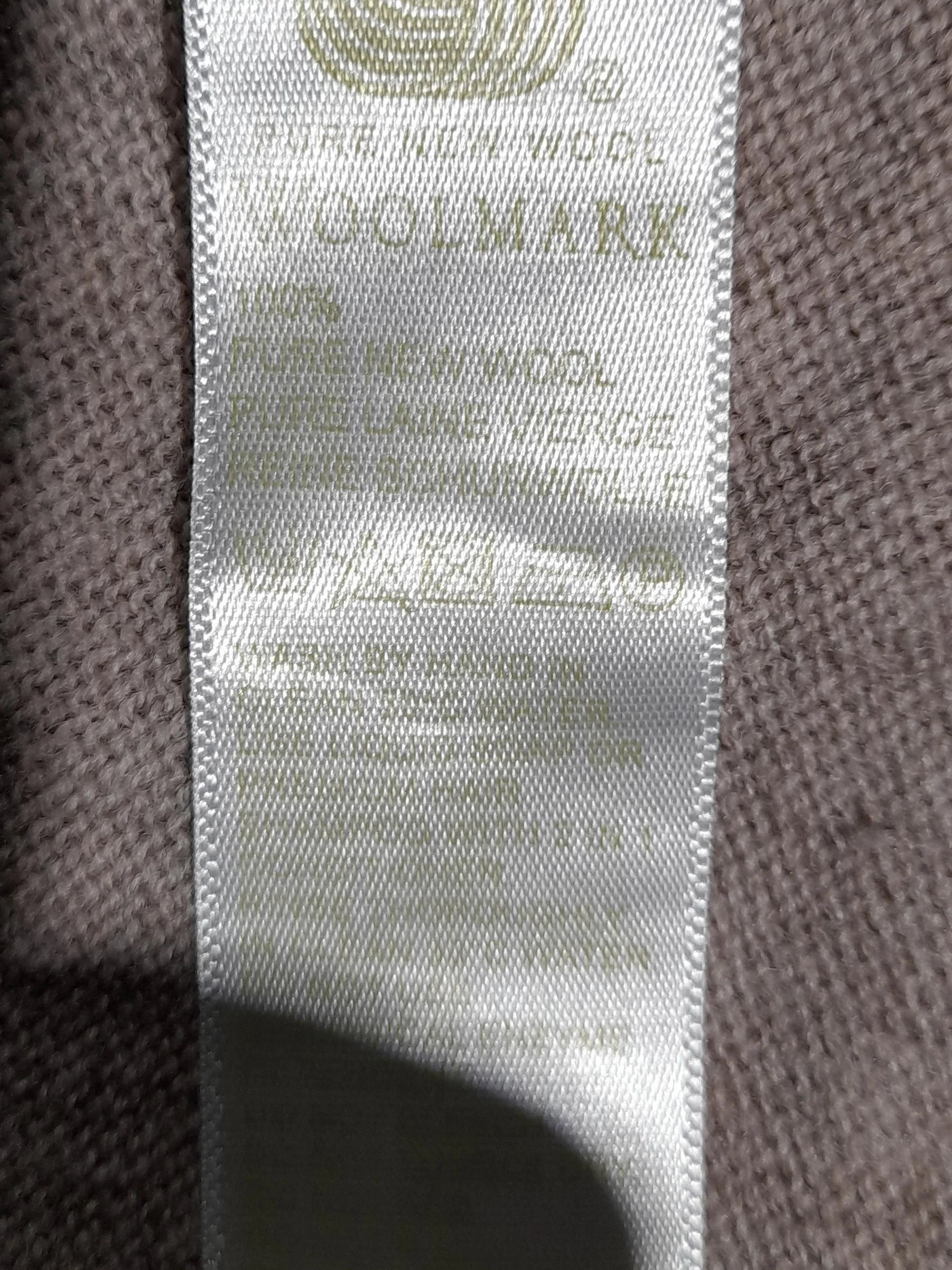 MUNROSPUN Men's Jumper L Tan 100% Wool Crew Neck Pullover - Image 8