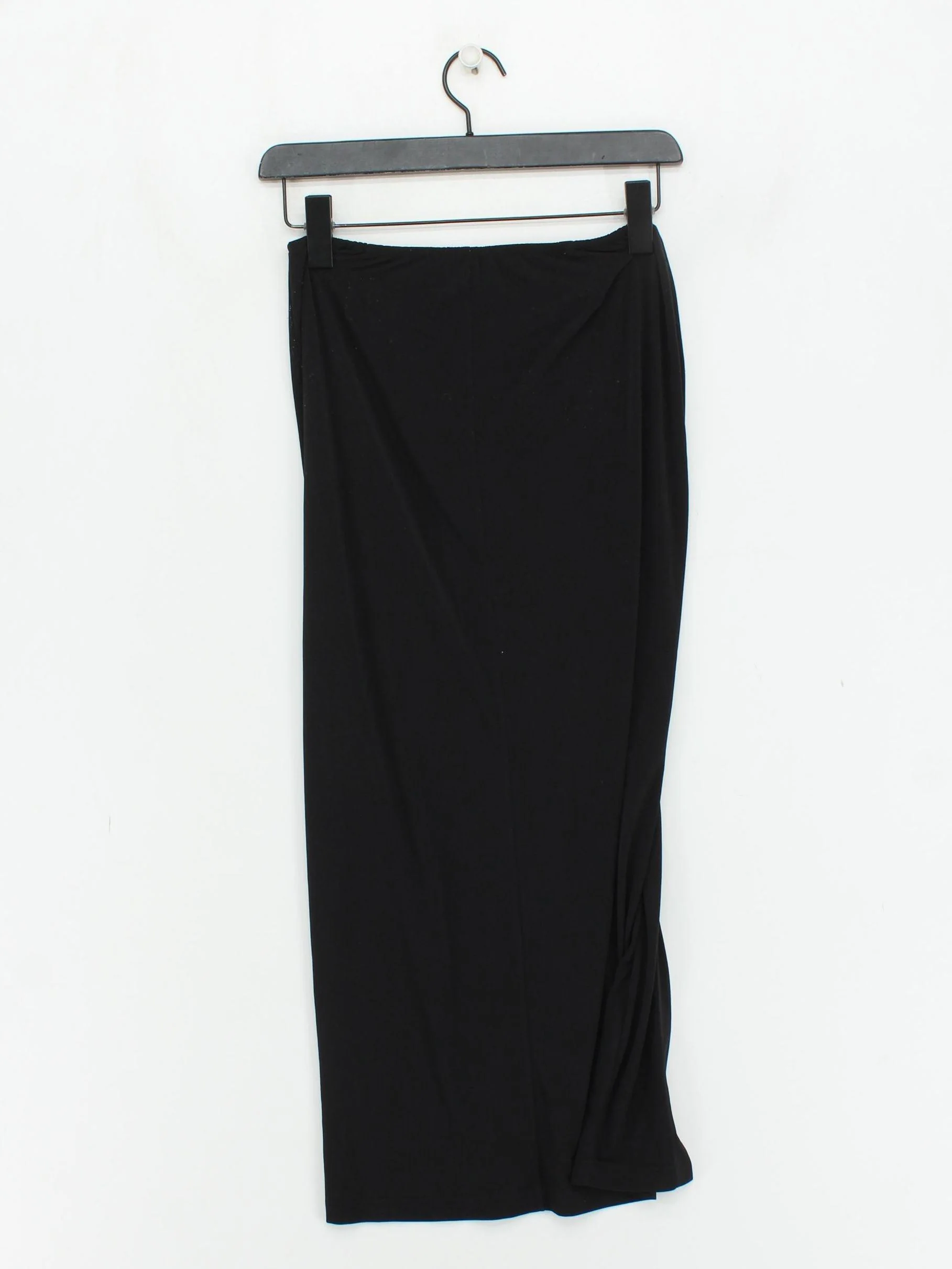 Musier Paris Women's Midi Skirt S Black Polyester - Image 2