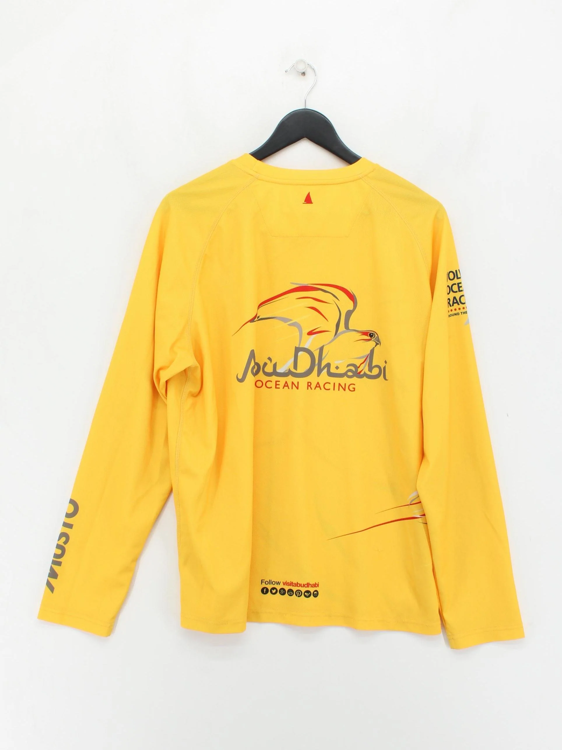 Musto Men's Loungewear XL Yellow Graphic 100% Polyester Crew Neck Basic - Image 2