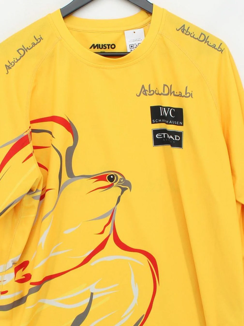 Musto Men's Loungewear XL Yellow Graphic 100% Polyester Crew Neck Basic - Image 3