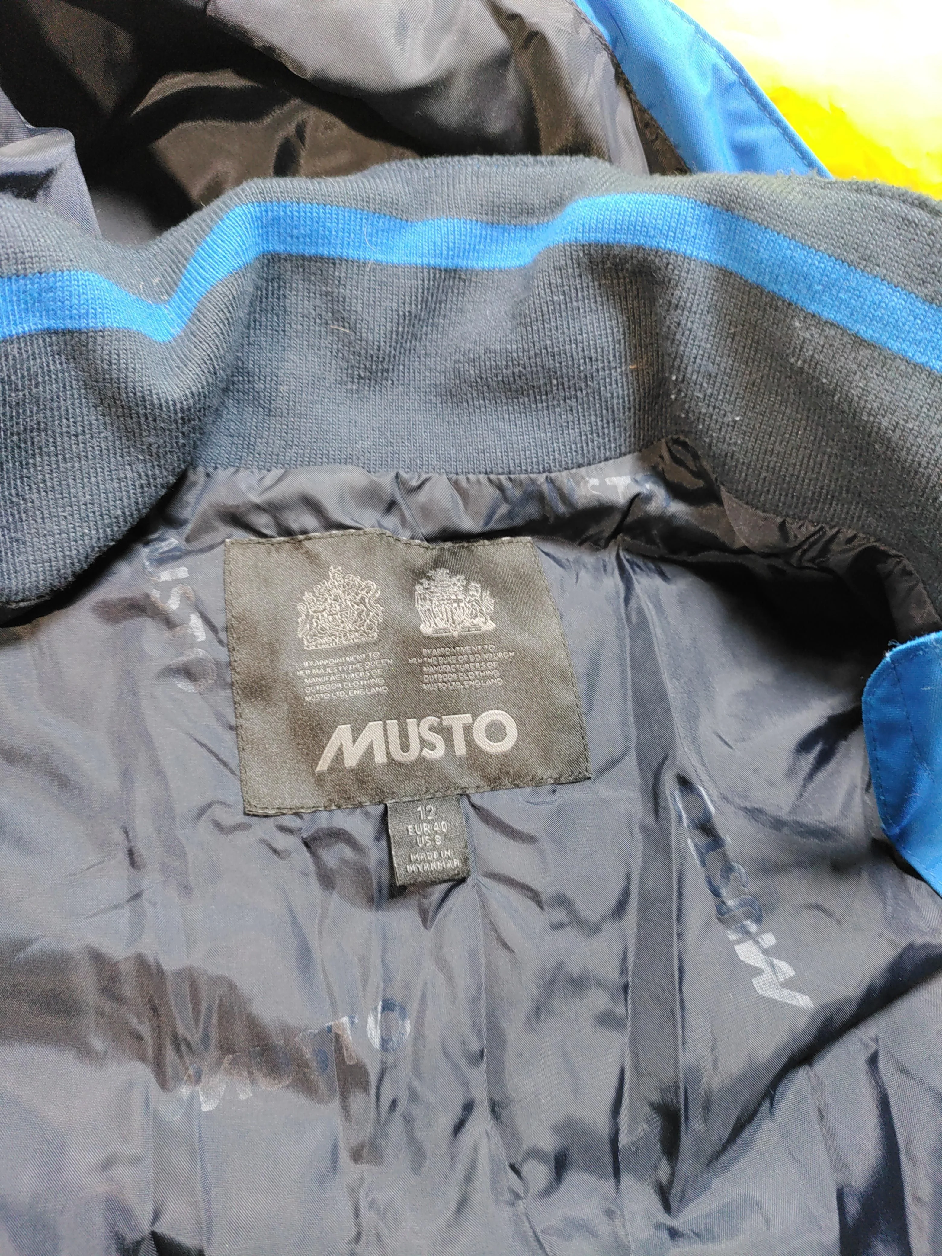 Musto Windbreaker jacket blue - Image 6