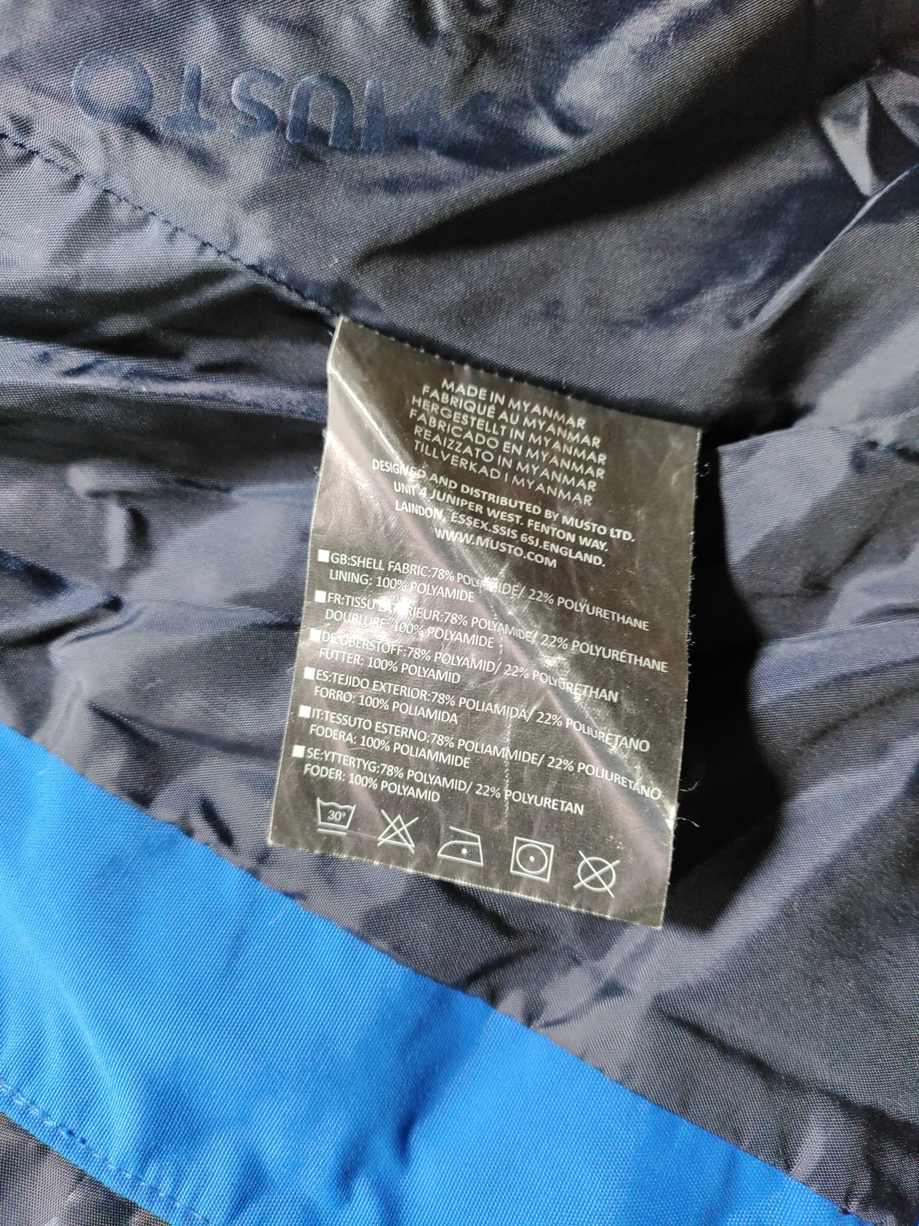 Musto Windbreaker jacket blue - Image 7
