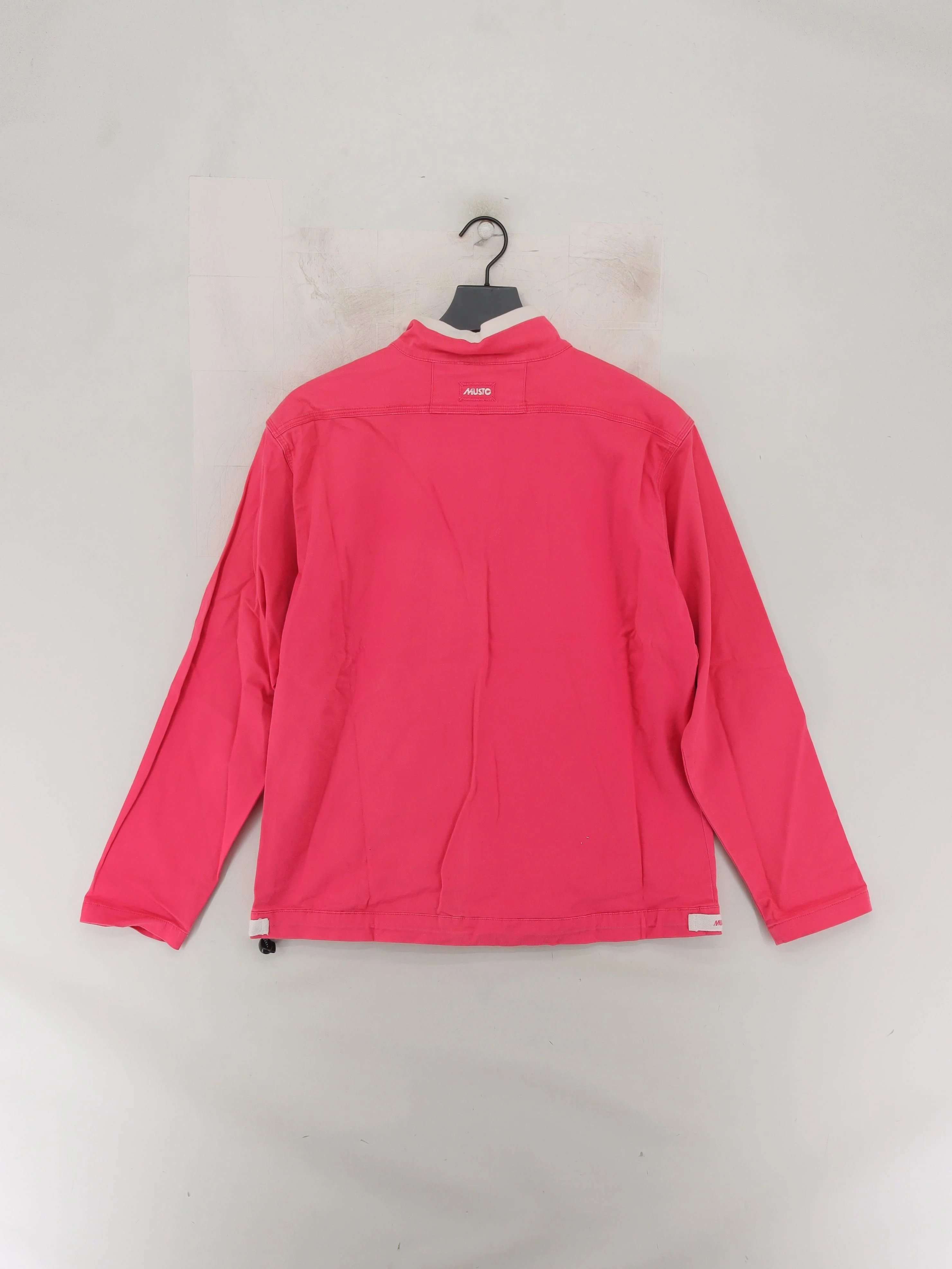 Musto Women's Hoodie UK 16 Red Cotton with Elastane Pullover - Image 2
