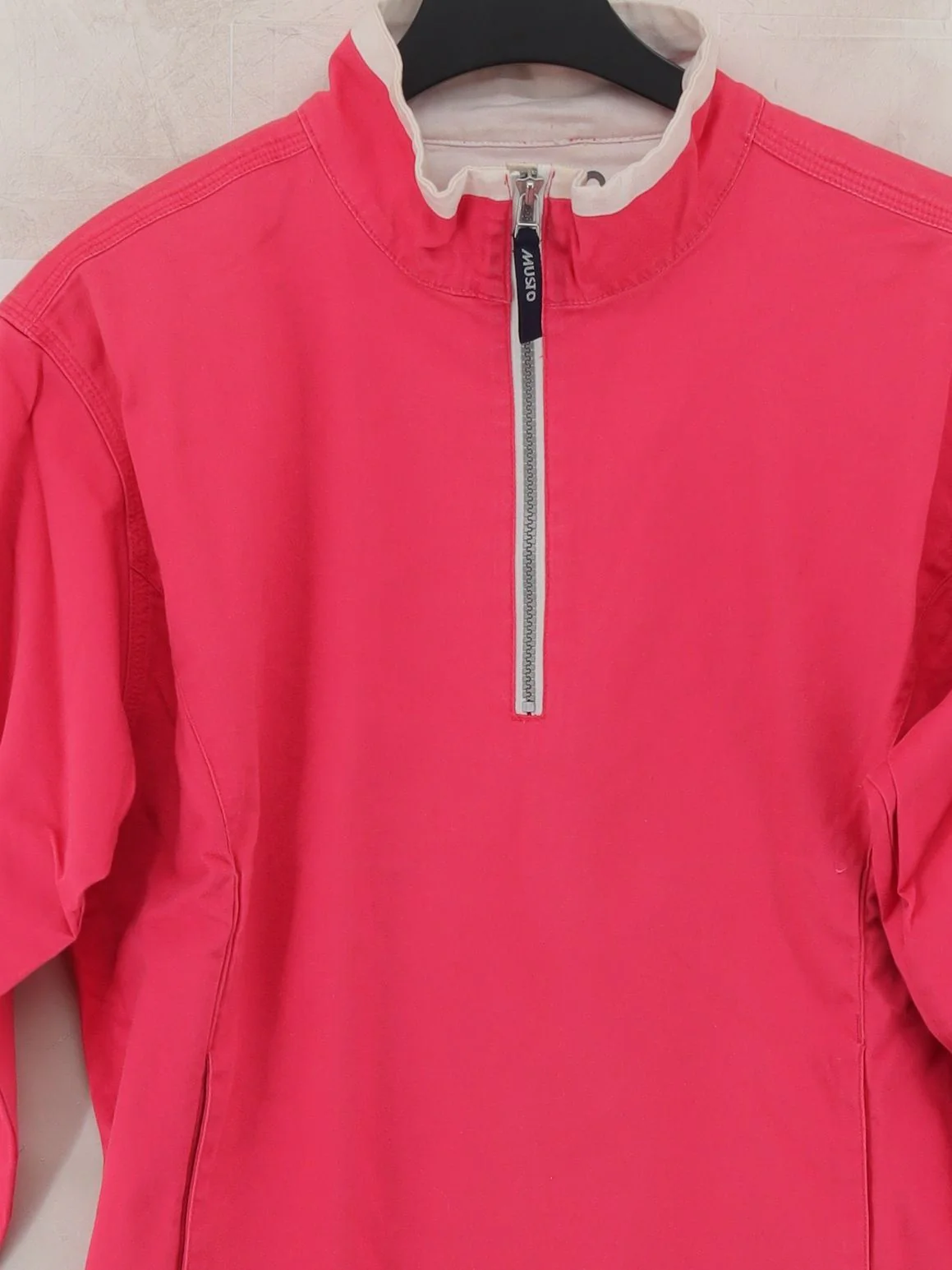 Musto Women's Hoodie UK 16 Red Cotton with Elastane Pullover - Image 3