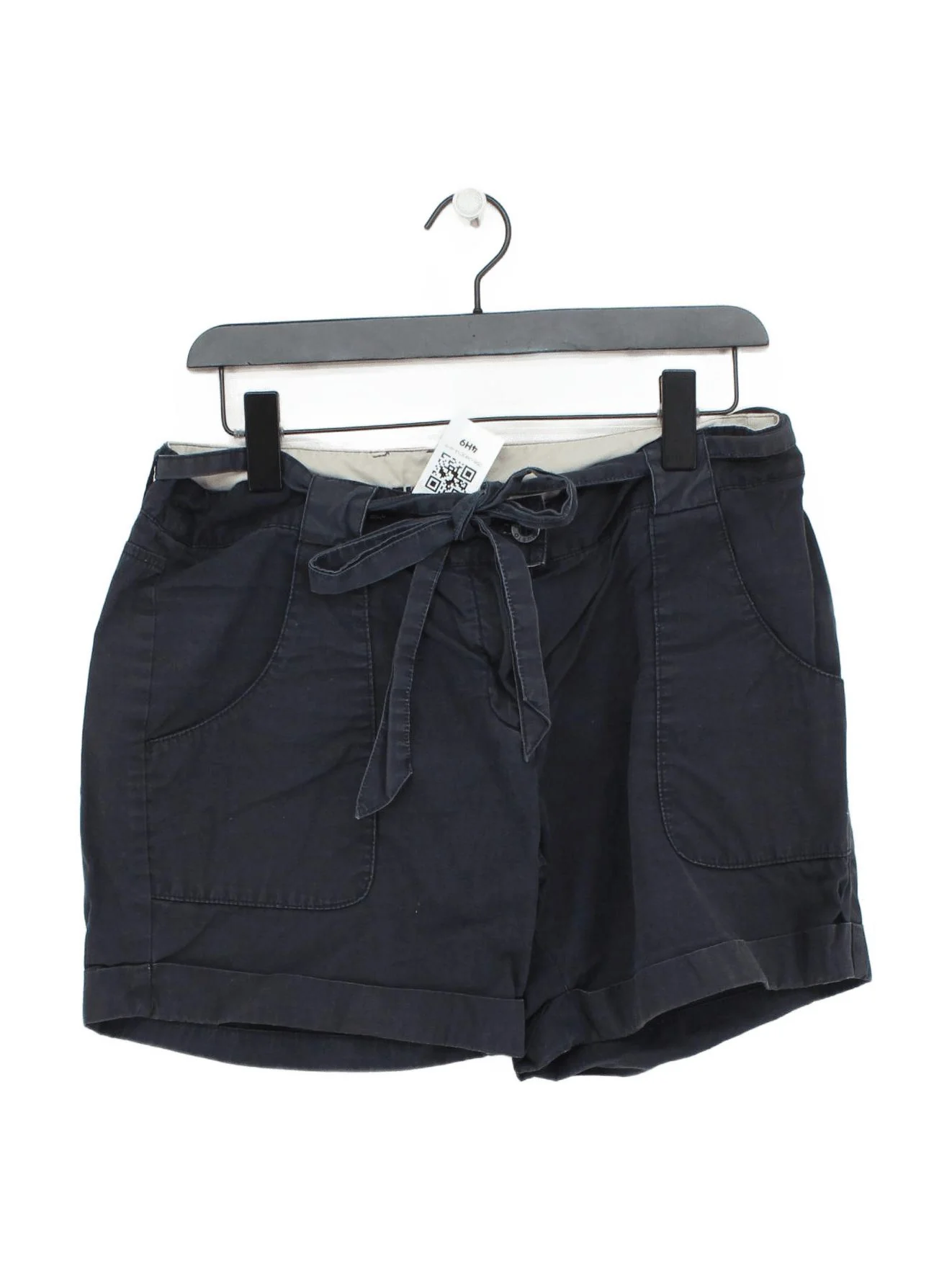 Musto Women's Shorts UK 14 Blue 100% Cotton Cargo