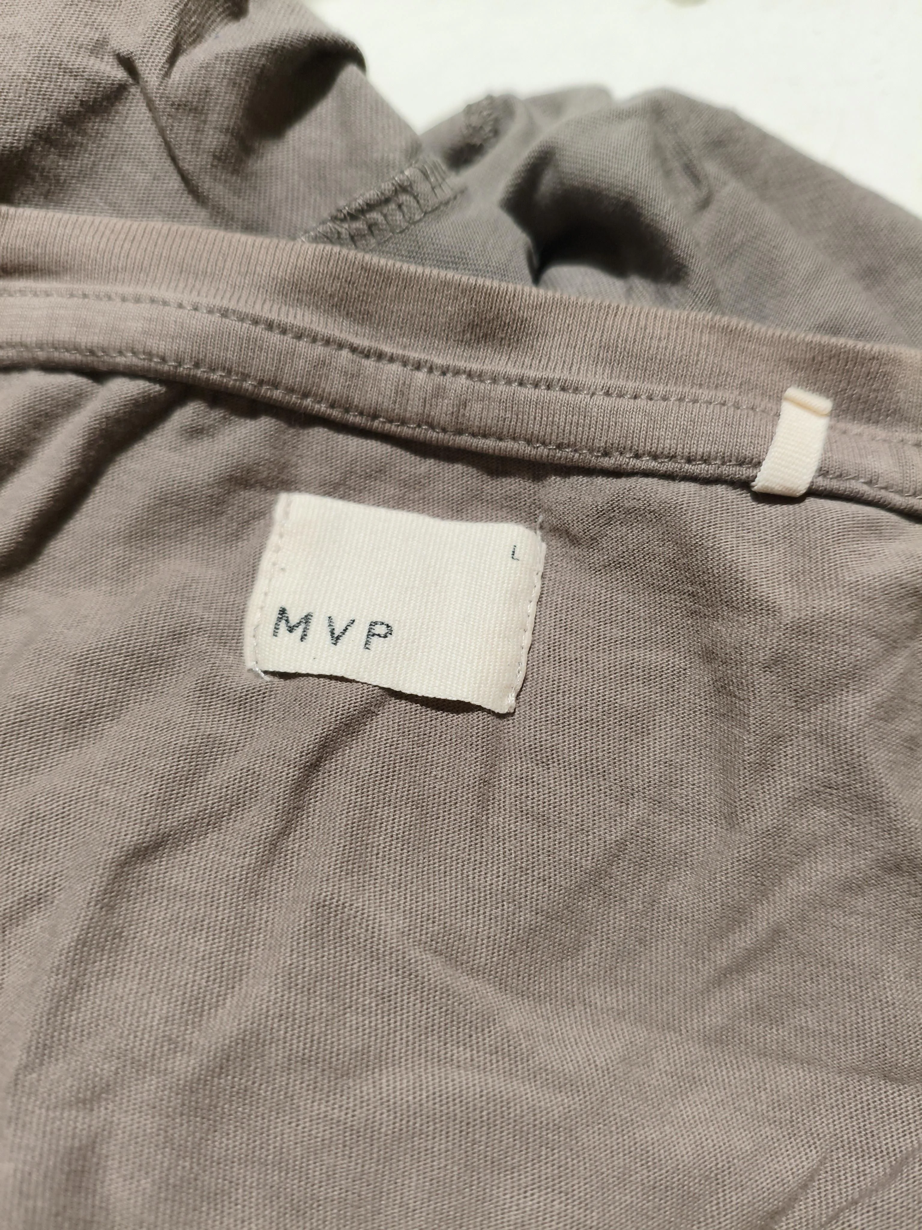 MVP Men's T-Shirt L Tan 100% Other Basic - Image 5
