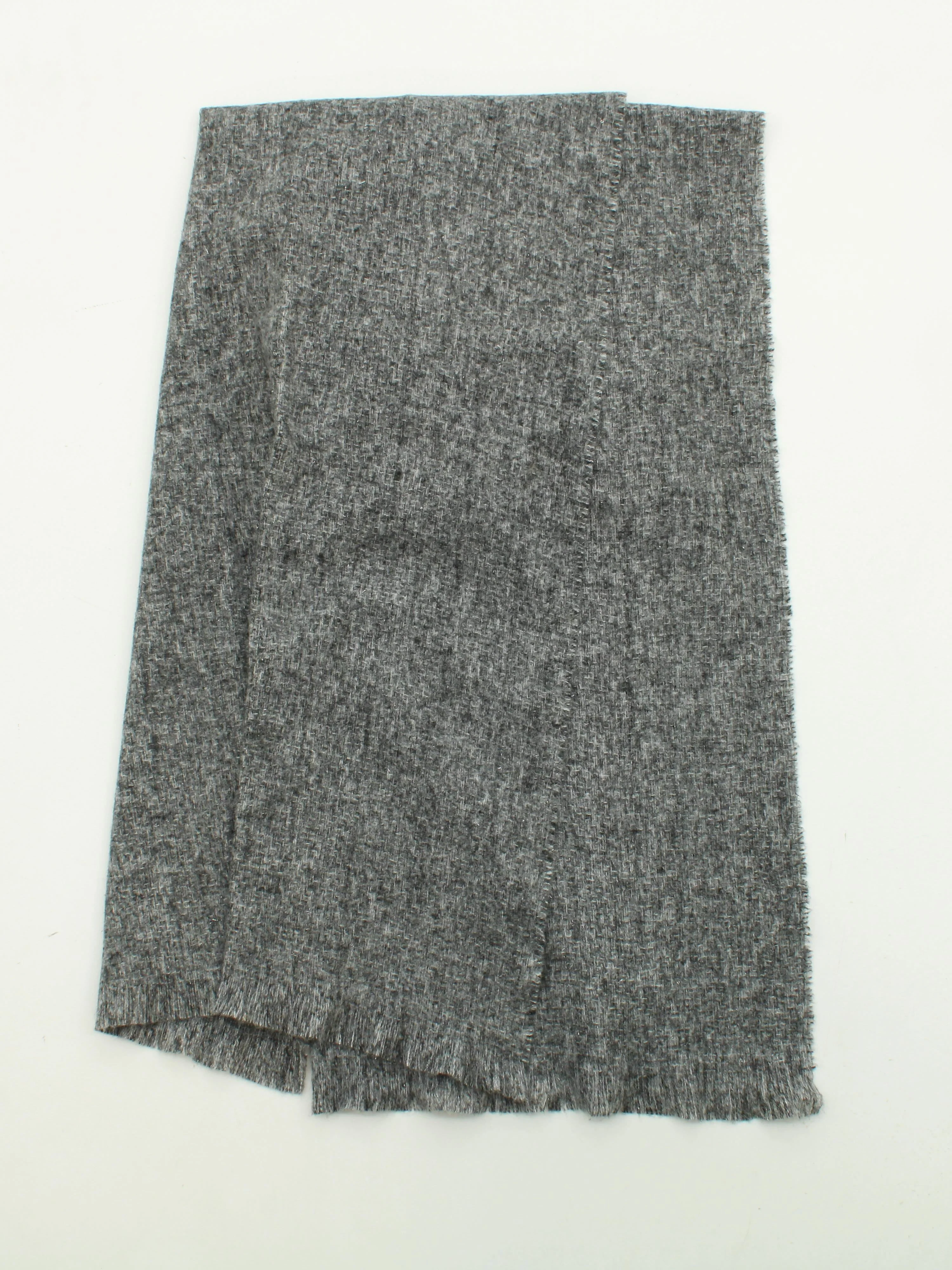 Nali Men's Scarf Grey 100% Polyester Scarf - Image 2