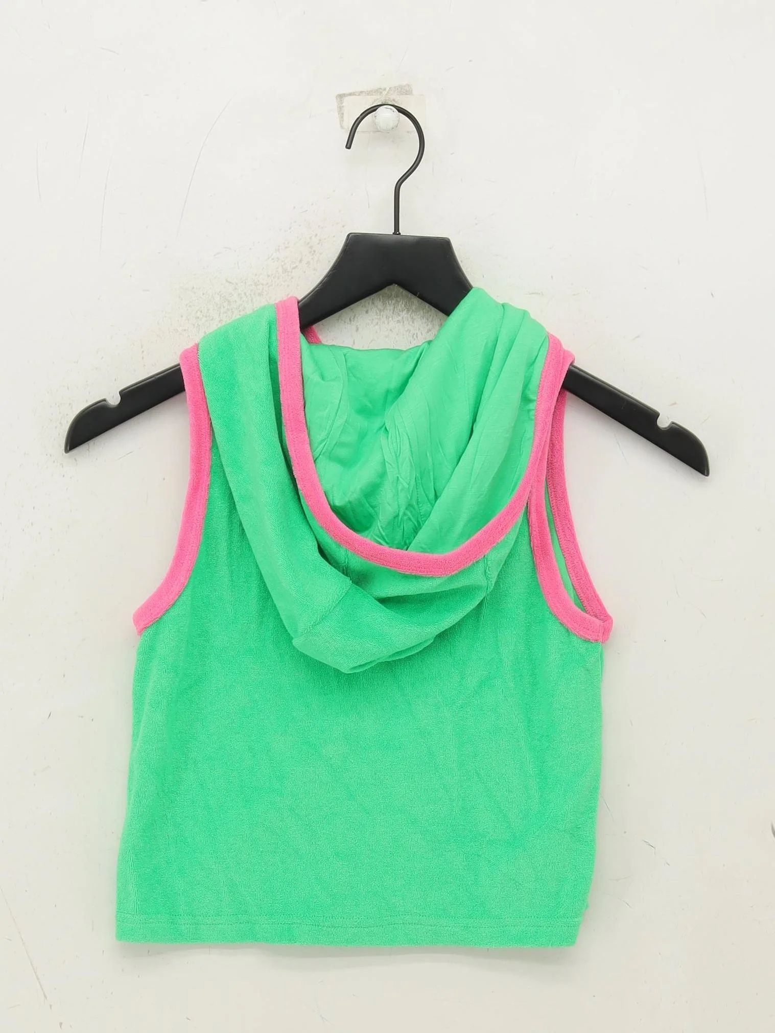 Named Collective Women's Hoodie S Green 100% Cotton Vest - Image 2