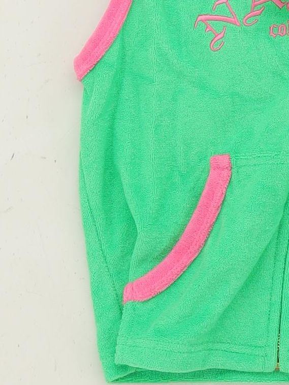 Named Collective Women's Hoodie S Green 100% Cotton Vest - Image 4