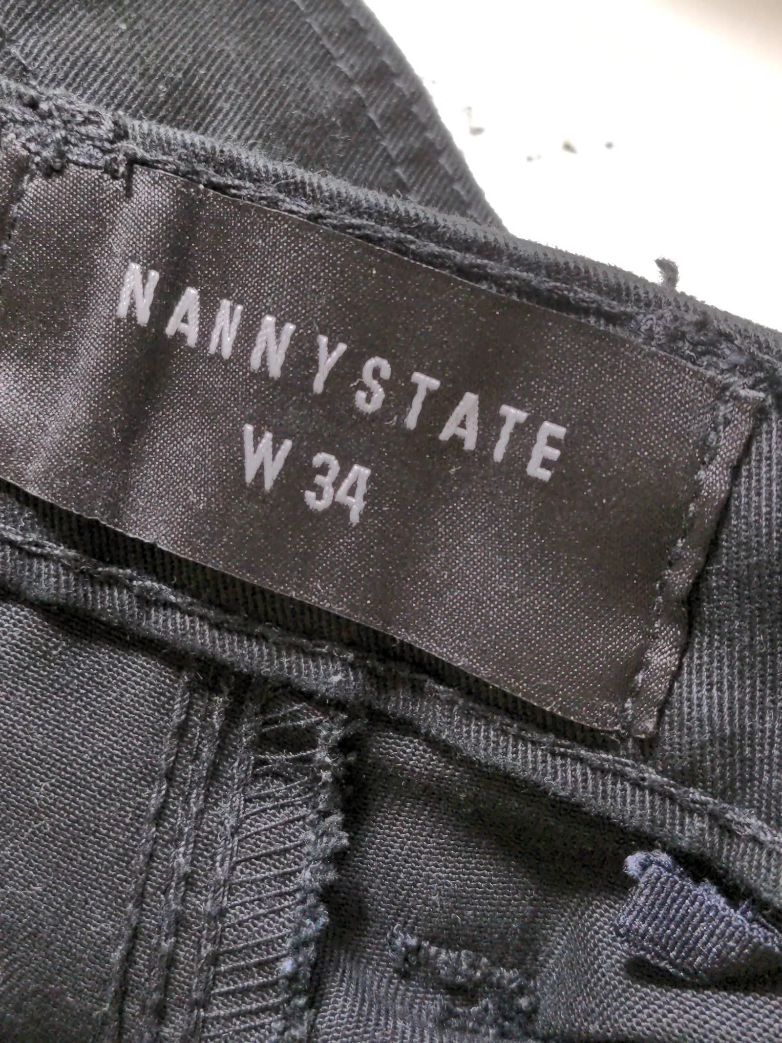 Nanny State Men's Shorts L Black 100% Other Cargo - Image 5