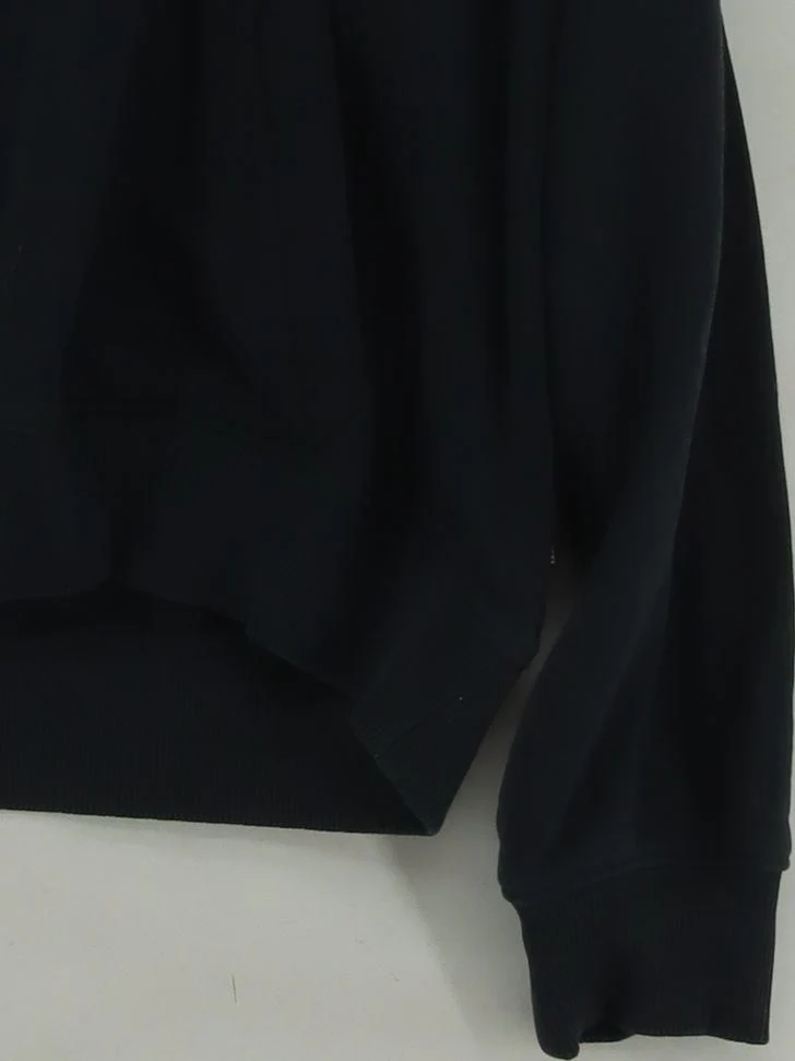Napapijri Men's Hoodie M Black Graphic Cotton with Polyester, Elastane Pullover - Image 4
